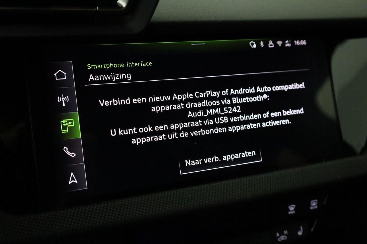 Audi A3 SPORTBACK S edition 40 TFSI e | Optiekpakket zwart plus | Trekhaak Afneembaar | Warmtewerend glas donker tint | Lichtpakket pro ambient light