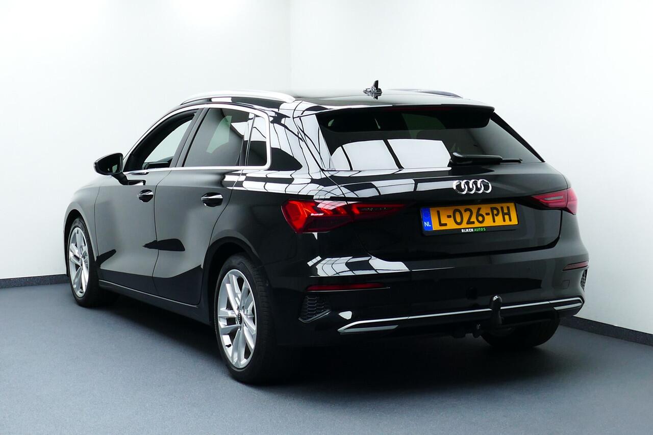 Audi A3 SPORTBACK 35 150pk TFSI Business edition. Camera, Navi, Virt Cockpit, Clima, Haak 1500kg