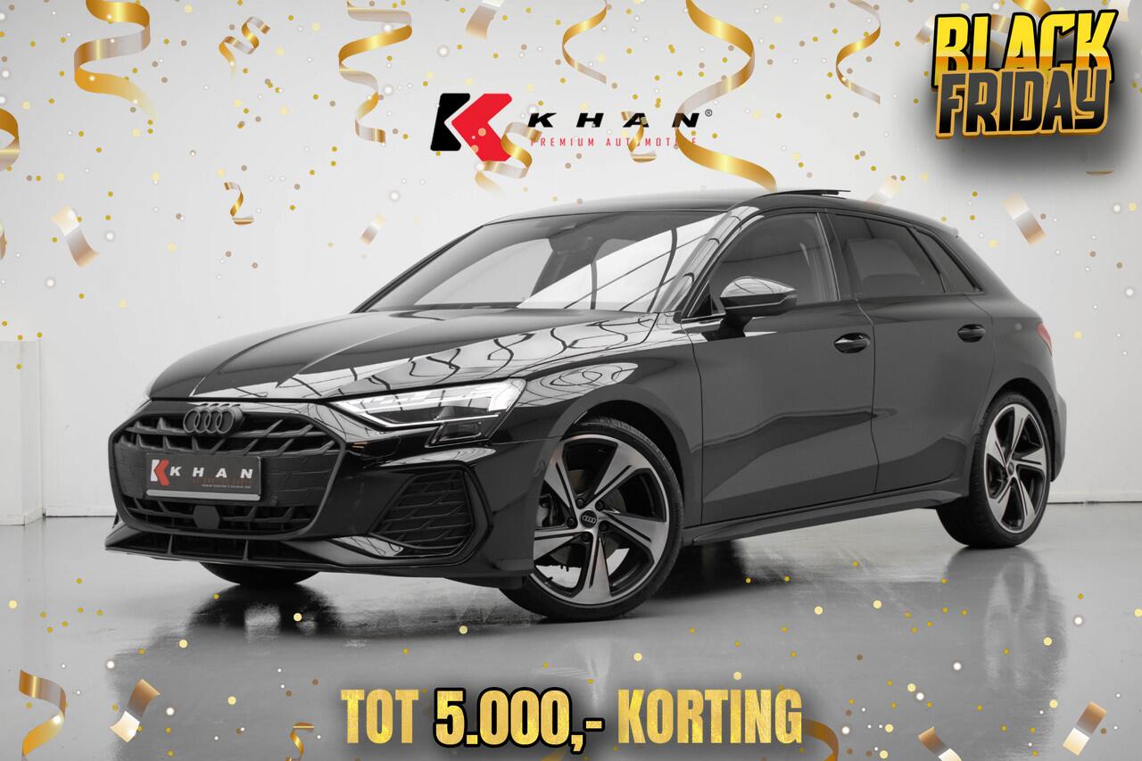 Audi A3 SPORTBACK 35 TFSI S edition |3xS-line|Pano|Carbon|HUD|Sonos|Memory|RS Stoelen