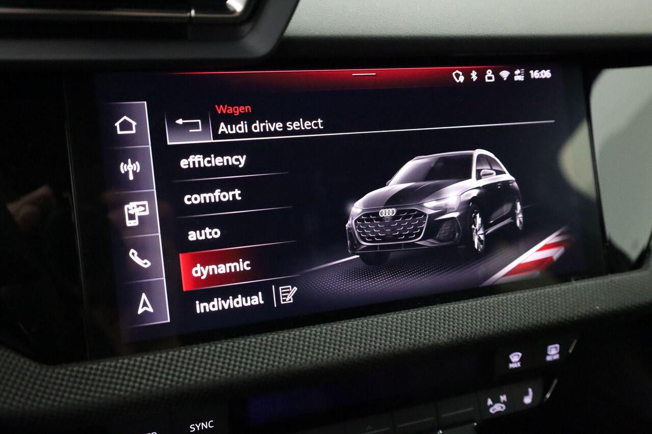 Audi A3 SPORTBACK S edition 40 TFSI e | Optiekpakket zwart plus | Trekhaak Afneembaar | Warmtewerend glas donker tint | Lichtpakket pro ambient light