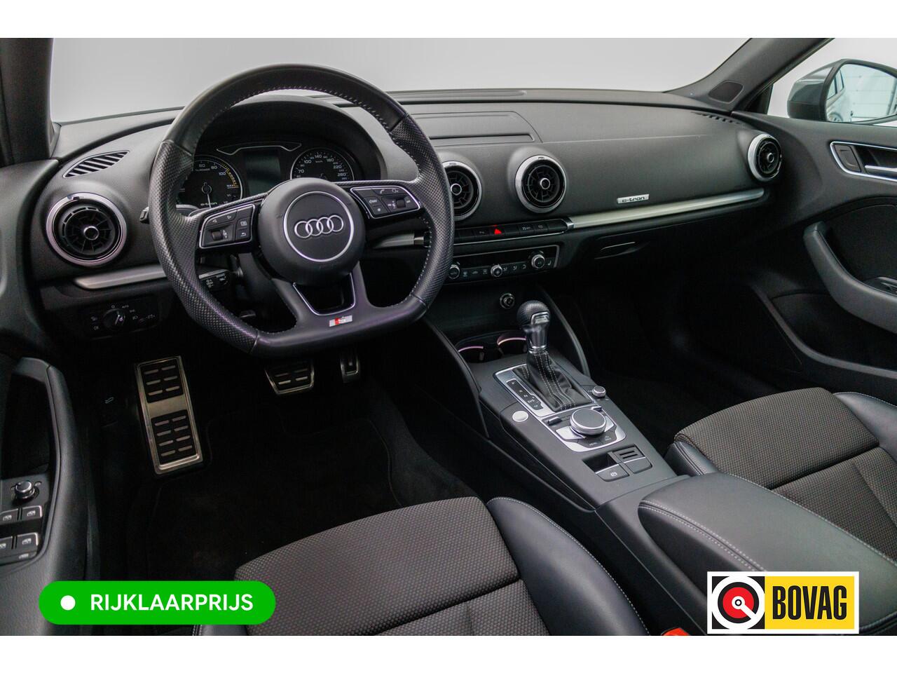 Audi A3 SPORTBACK 40 e-tron 204 PK 2x S-Line | Panoramadak | Adaptive Cruise | Led |Stoelverwarming PDC V+A, Privacy glas, 18 inch