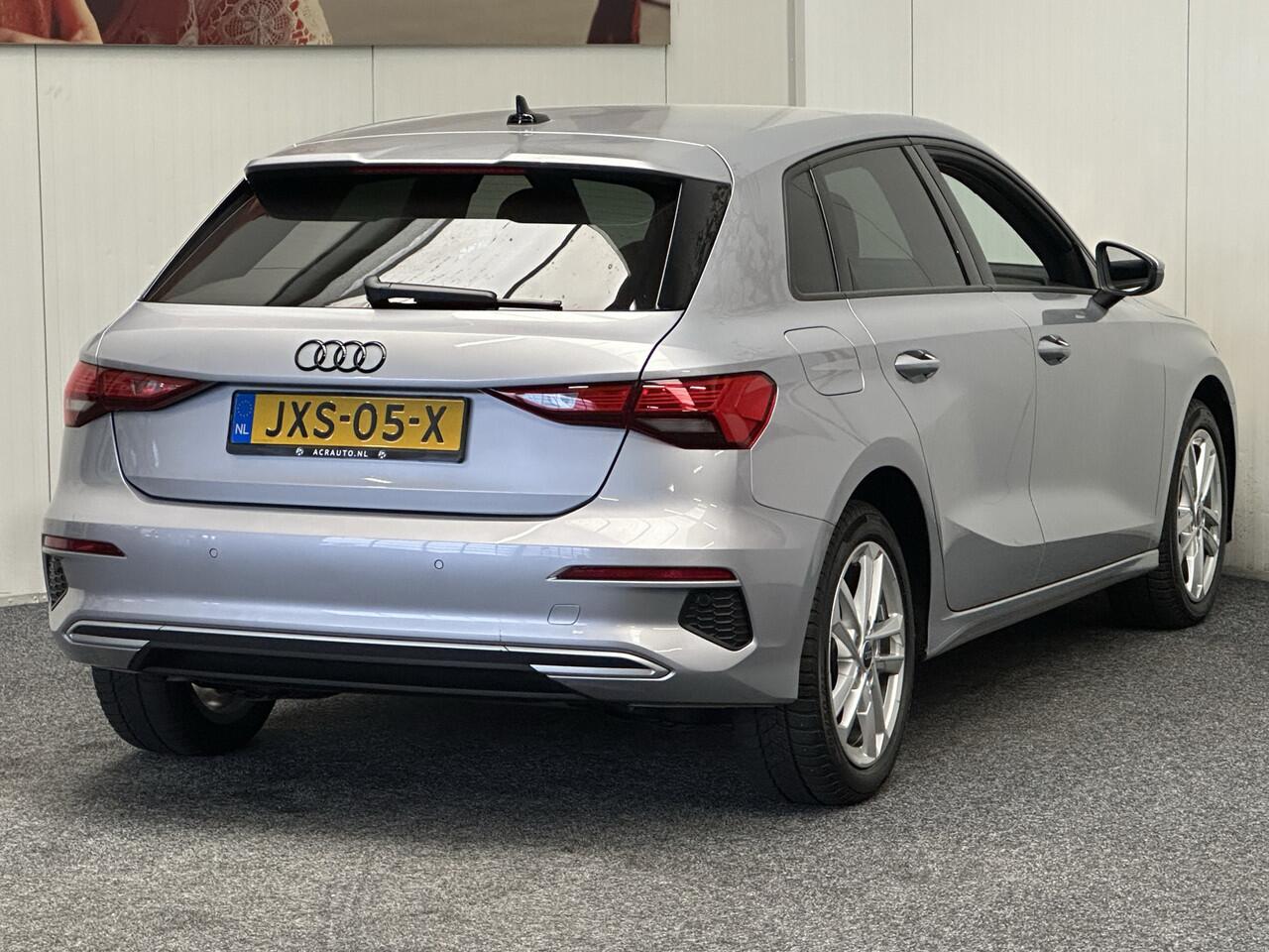 Audi A3 SPORTBACK 40 TFSI E EDITION PHEV AUTOMAAT VIRTUAL DASHBOARD STUUR FLIPPERS MET WINTERSET APPLE CARPLAY NAVIGATIE STOELVERWARMING ZEER MOOI !! 3010