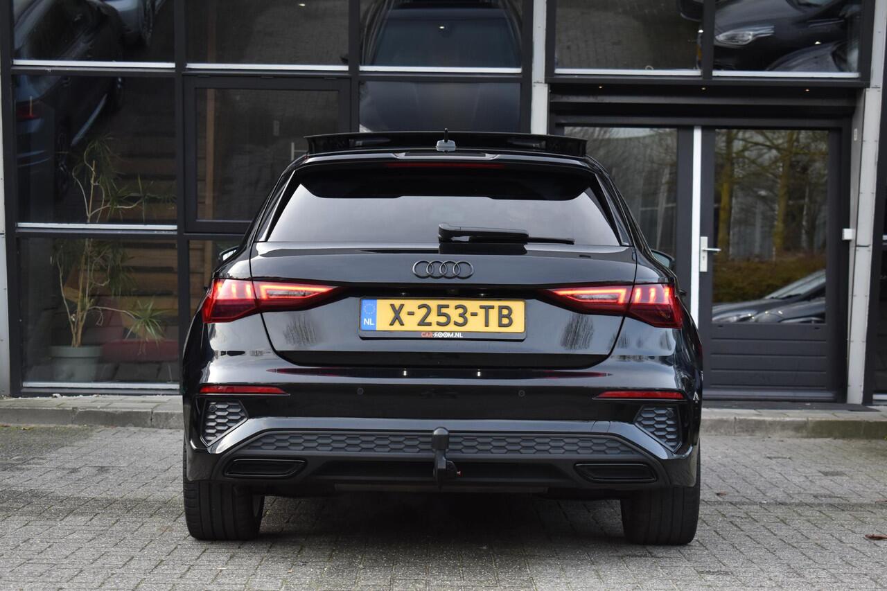 Audi A3 SPORTBACK 35 TFSI S Line Pano Kuip Lane B&O Trekhaak Leder
