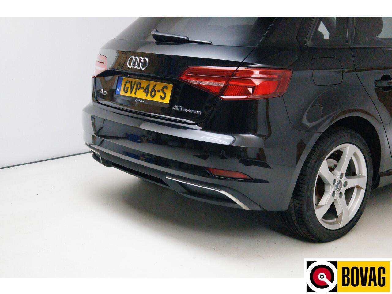 Audi A3 SPORTBACK 40 e-tron Advance Sport 204 PK | Leer | Cruise | Navigatie | Virtual cockpit | Extra getint glas achter