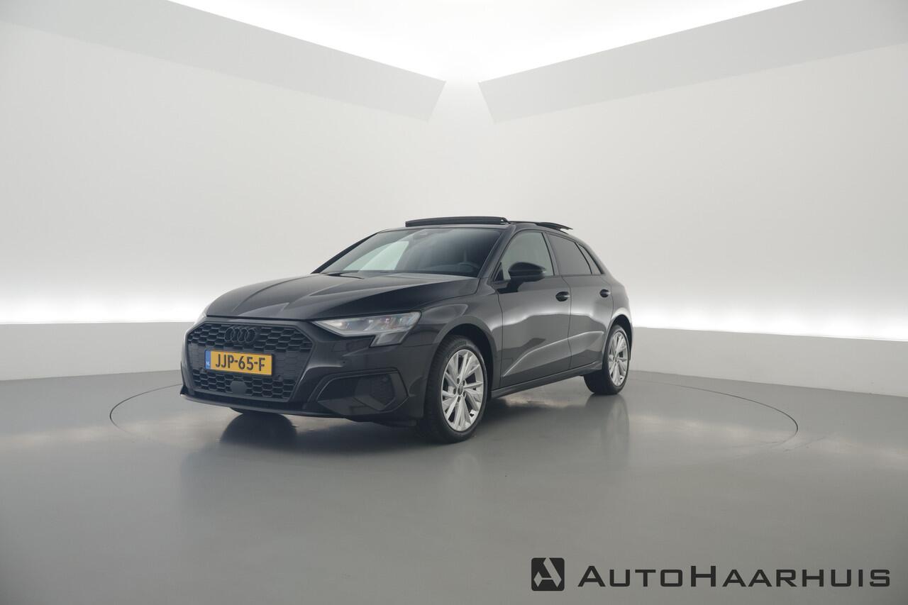 Audi A3 SPORTBACK 35 TFSI | Pano | Afn. Trekhaak | Sportstoelen | Apple CarPlay | Stoelverw. | Camera | 17"
