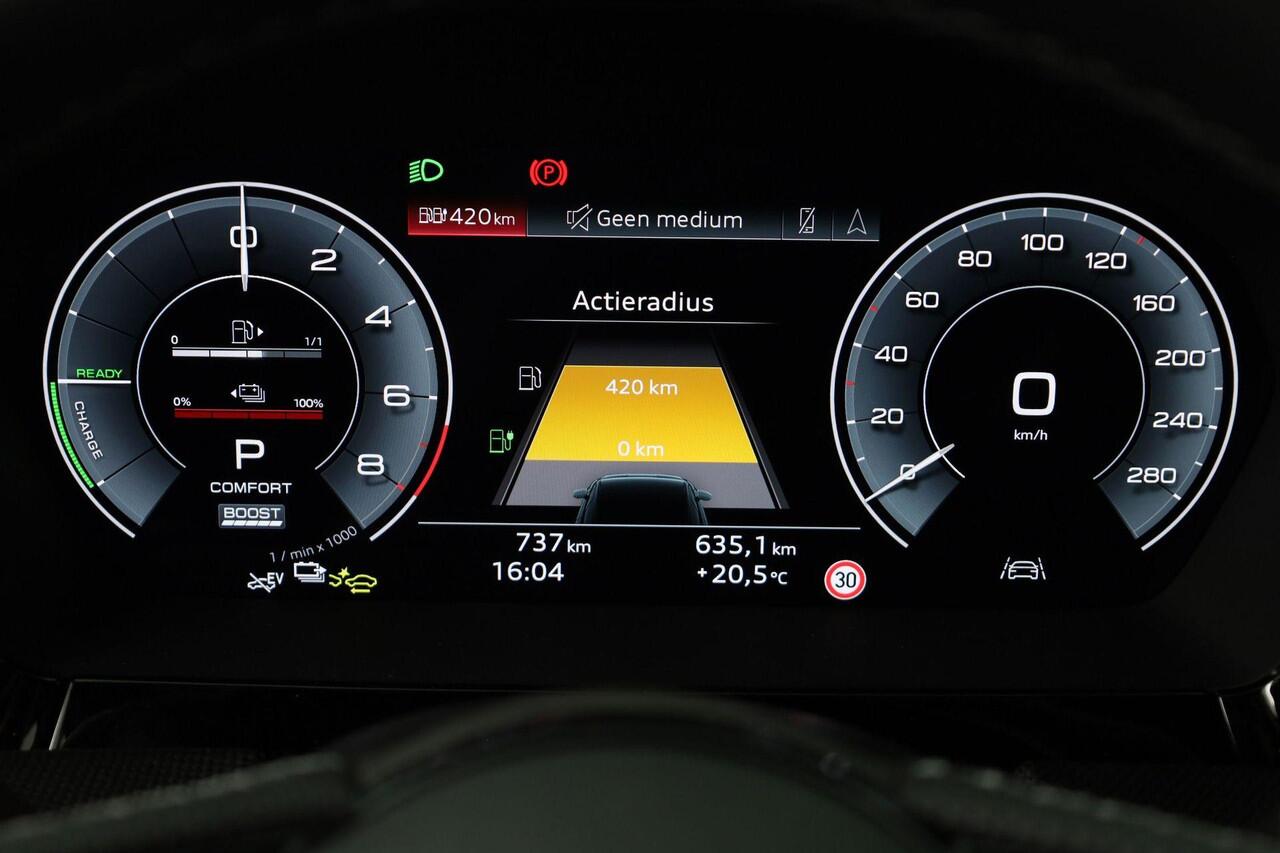 Audi A3 SPORTBACK S edition 40 TFSI e | Optiekpakket zwart plus | Trekhaak Afneembaar | Warmtewerend glas donker tint | Lichtpakket pro ambient light