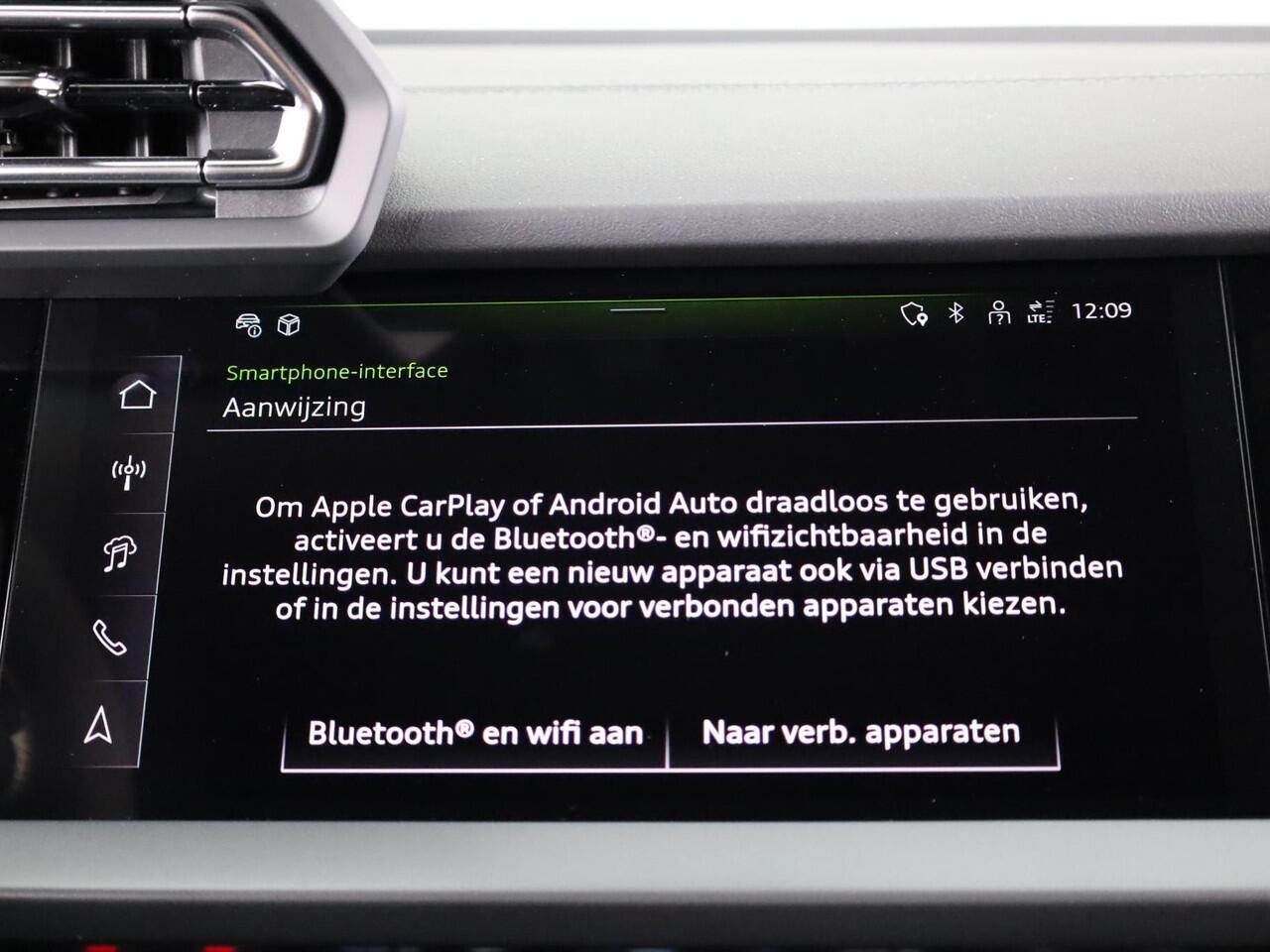 Audi A3 SPORTBACK 40 TFSI e S edition 204pk | Verlengde garantie | Parkeercamera | Adaptieve cruise controle | Optiek pakket zwart Plus | Extra getint glas