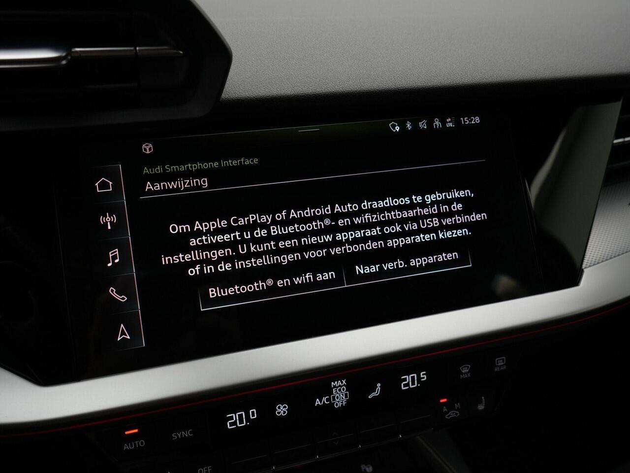 Audi A3 SPORTBACK 40 TFSI e 204 pk Advanced edition / S-Line | Trekhaak | Navigatie | Stoelverwarming | Parkeersensoren voor/achter