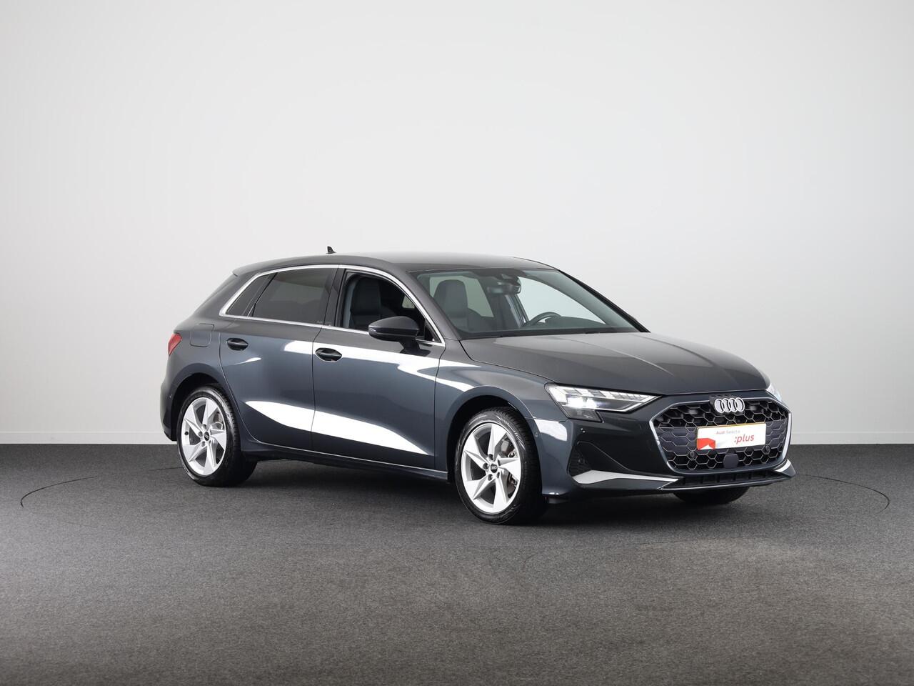 Audi A3 SPORTBACK 35 TFSI Advanced edition 150 pk S-tronic | Private lease vanaf ¤ 628,- pm | Navigatie | Parkeersensoren (Park assist) | Achteruitrijcamera | Adaptieve cruise control | LED koplampen |
