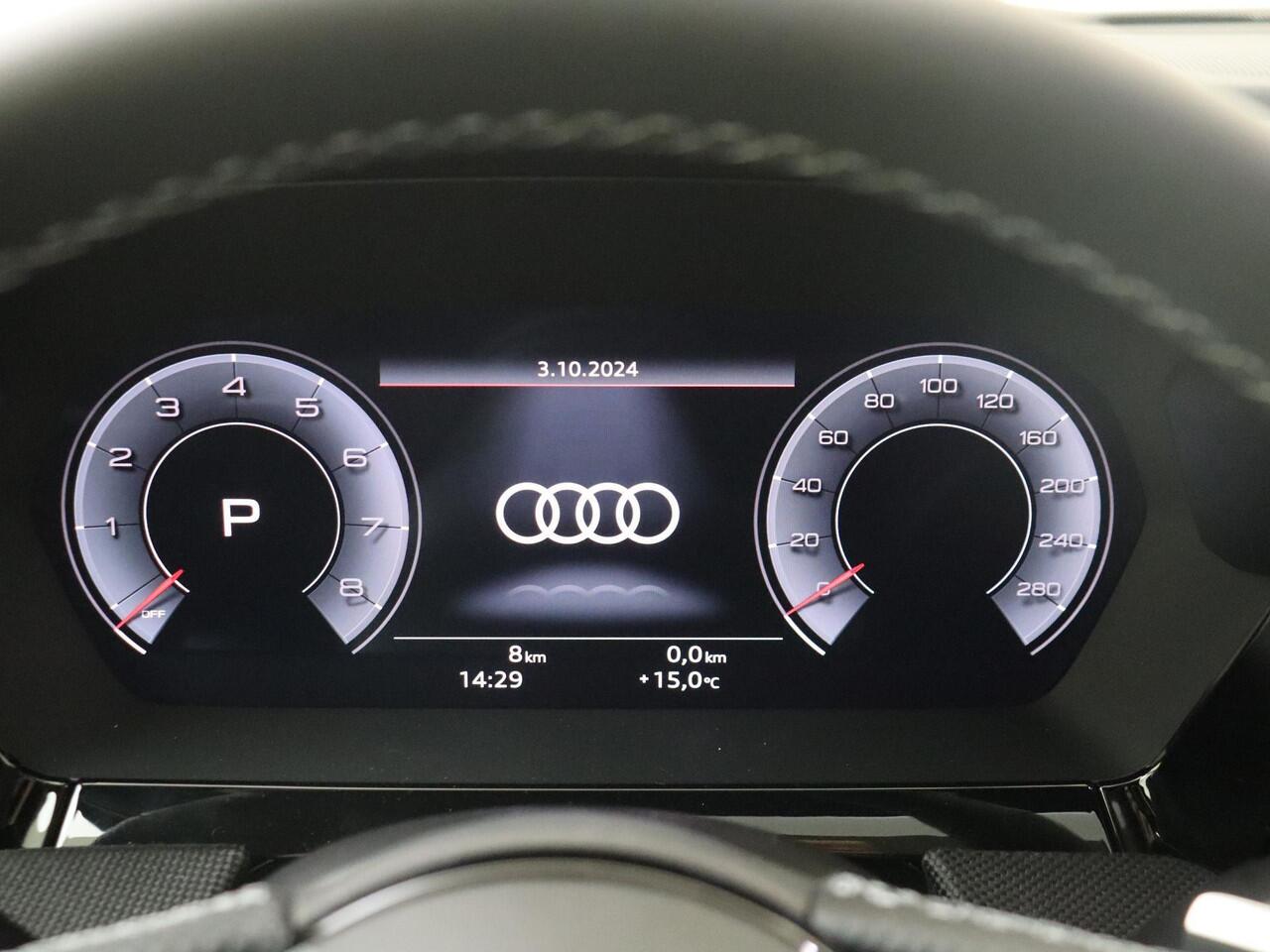 Audi A3 SPORTBACK 30 TFSI S edition | Daytonagrijs Exclusive Matlak | PANO | Ambiente lichtpakket Pro | Stoelverwarming | Optiek zwart Plus| 18 Inch | PDC Voor/Achter | 3-zone airco | Carplay/Andriod Auto | Draadloos lader | Privacy Glass