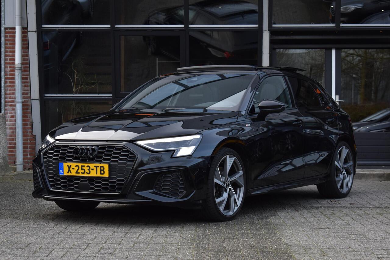 Audi A3 SPORTBACK 35 TFSI S Line Pano Kuip Lane B&O Trekhaak Leder