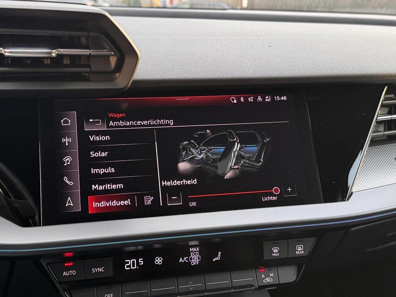 Audi A3 SPORTBACK 35 TFSI Advanced edition 150PK S-tronic | Ambient + | Elektrische verstelbare stoel | Elektrische achterklep | Parkeersensoren voor + achter |