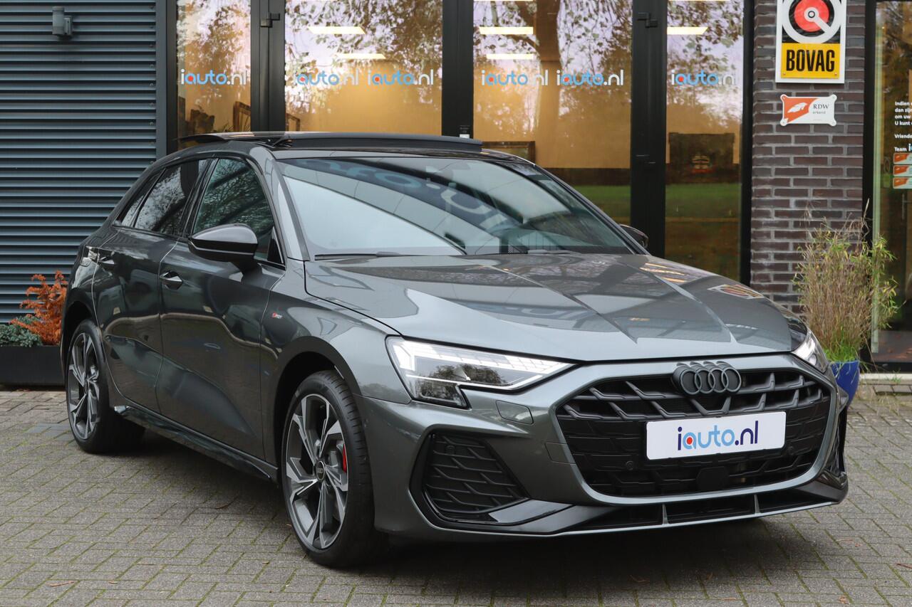 Audi A3 SPORTBACK 45 TFSI e 272pk S edition Competition Pano/Matrix LED/Navi+/Keyless/Camera/Head-up/Sonos/ACC/Dodehoek