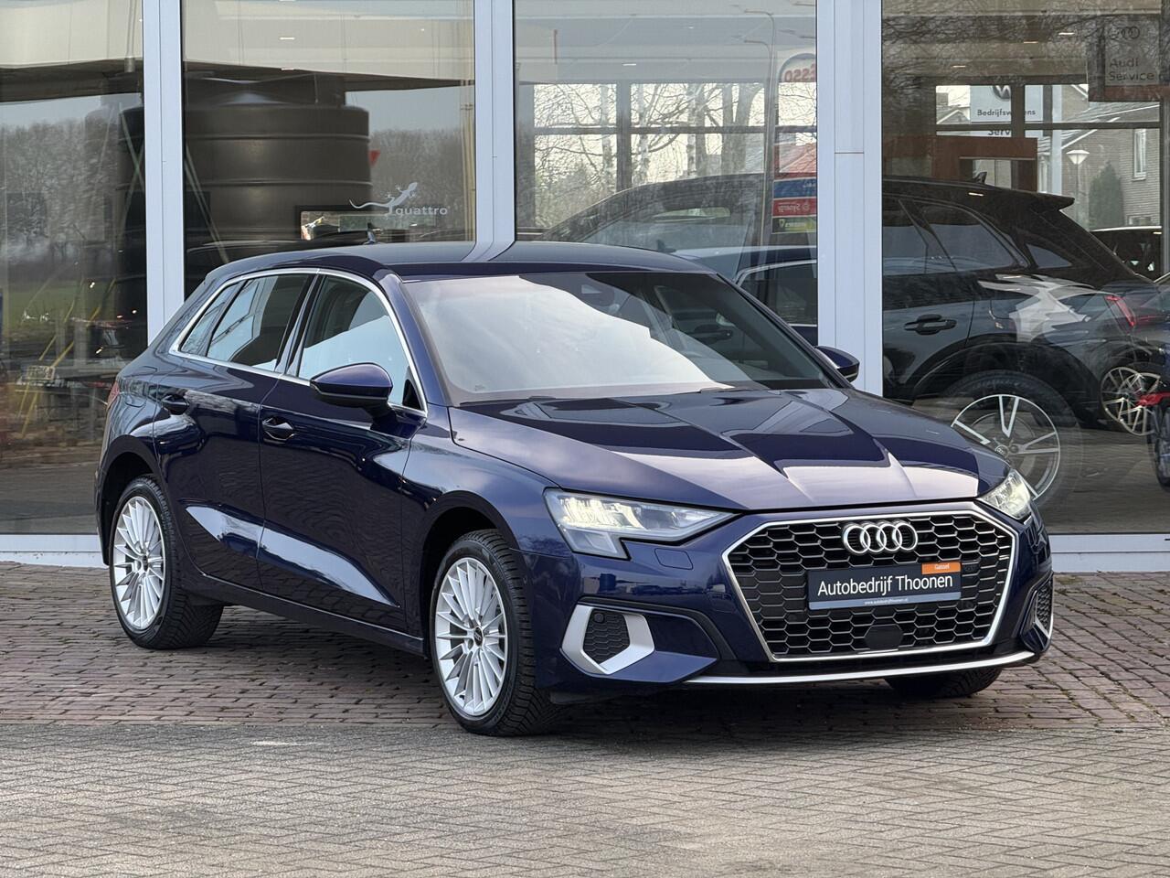 Audi A3 SPORTBACK 40 TFSI e Advanced edition | Leer | Stoelverwarming