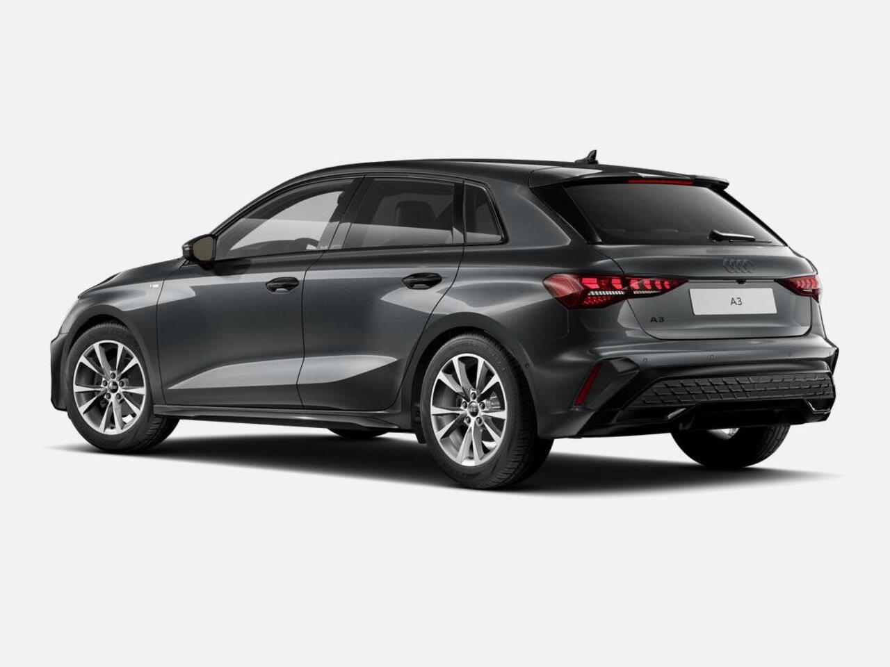 Audi A3 SPORTBACK 35 TFSI S edition 150 PK · Assis.pak Driving+Parking plus · Comfortpakket plus · Optiekpakket zwart plus