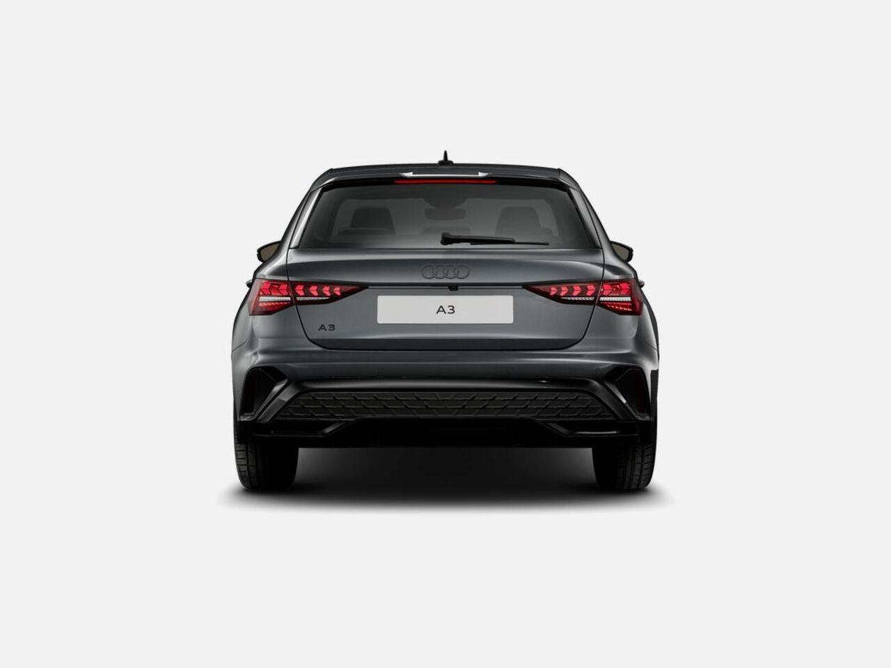 Audi A3 SPORTBACK 35 TFSI S edition 150 PK · Assis.pak Driving+Parking plus · Comfortpakket plus · Optiekpakket zwart plus