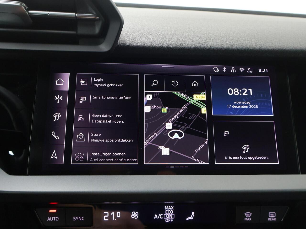 Audi A3 SPORTBACK 35 TFSI Advanced edition | 150 PK | Automaat | Cruise control | LED verlichting | Apple Carplay/Android Auto |