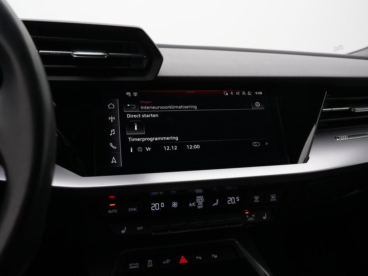 Audi A3 SPORTBACK 45 TFSI e 245 pk S-tronic S-Line | Trekhaak | Achteruitrijcamera | Stoelverwarming | Adaptive Cruise | Navigatie