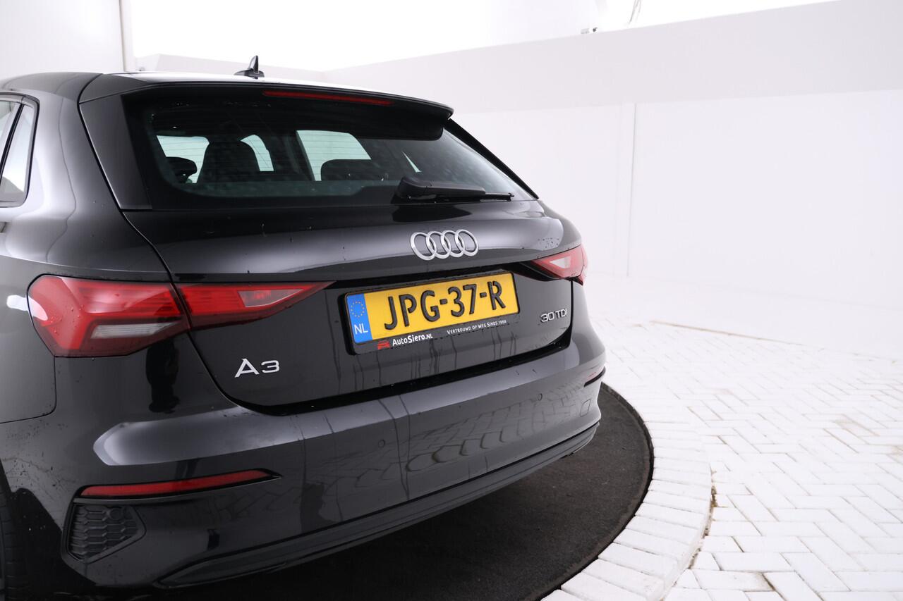 Audi A3 SPORTBACK 30 TDI S edition Automaat, Virtual, Volleder,