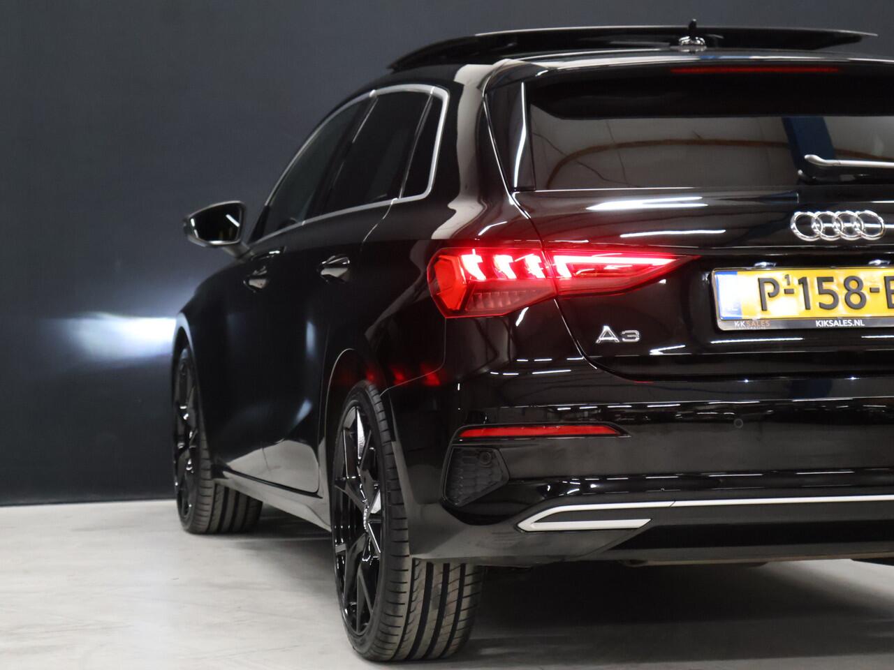 Audi A3 SPORTBACK 30 TFSI Sport [PANORAMADAK, APPLE CARPLAY, VERKEERSBORDDETECTIE, DIGITAL DASHBOARD,NIEUWSTAAT]