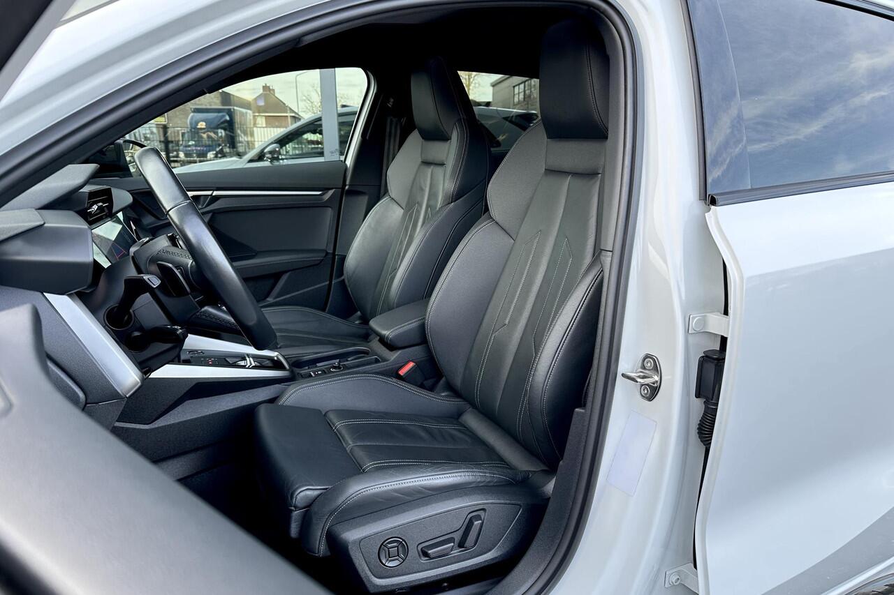 Audi A3 SPORTBACK 45 TFSIe S-Line Black Pano Leder Matrix B&O Sfeer