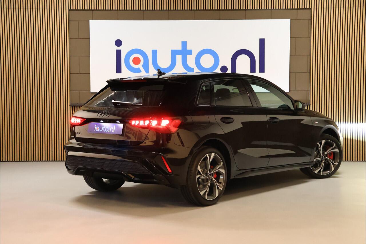 Audi A3 SPORTBACK 45 TFSI e 272pk S edition Competition Pano/Matrix LED/Navi+/Keyless/Camera/Head-up/Sonos/ACC/Dodehoek
