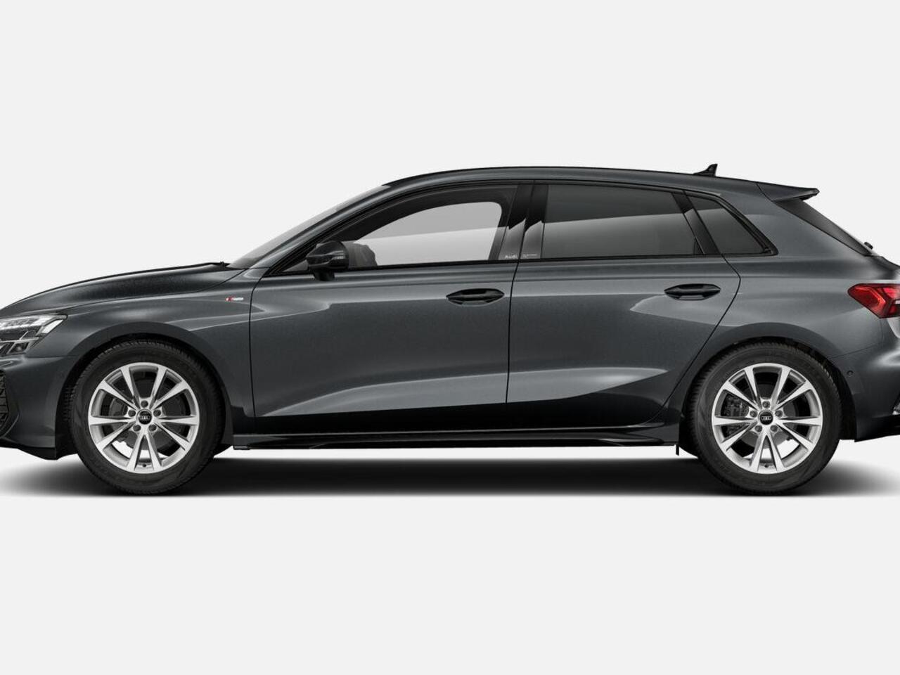 Audi A3 SPORTBACK 35 TFSI S edition 150 PK · Assis.pak Driving+Parking plus · Comfortpakket plus · Optiekpakket zwart plus