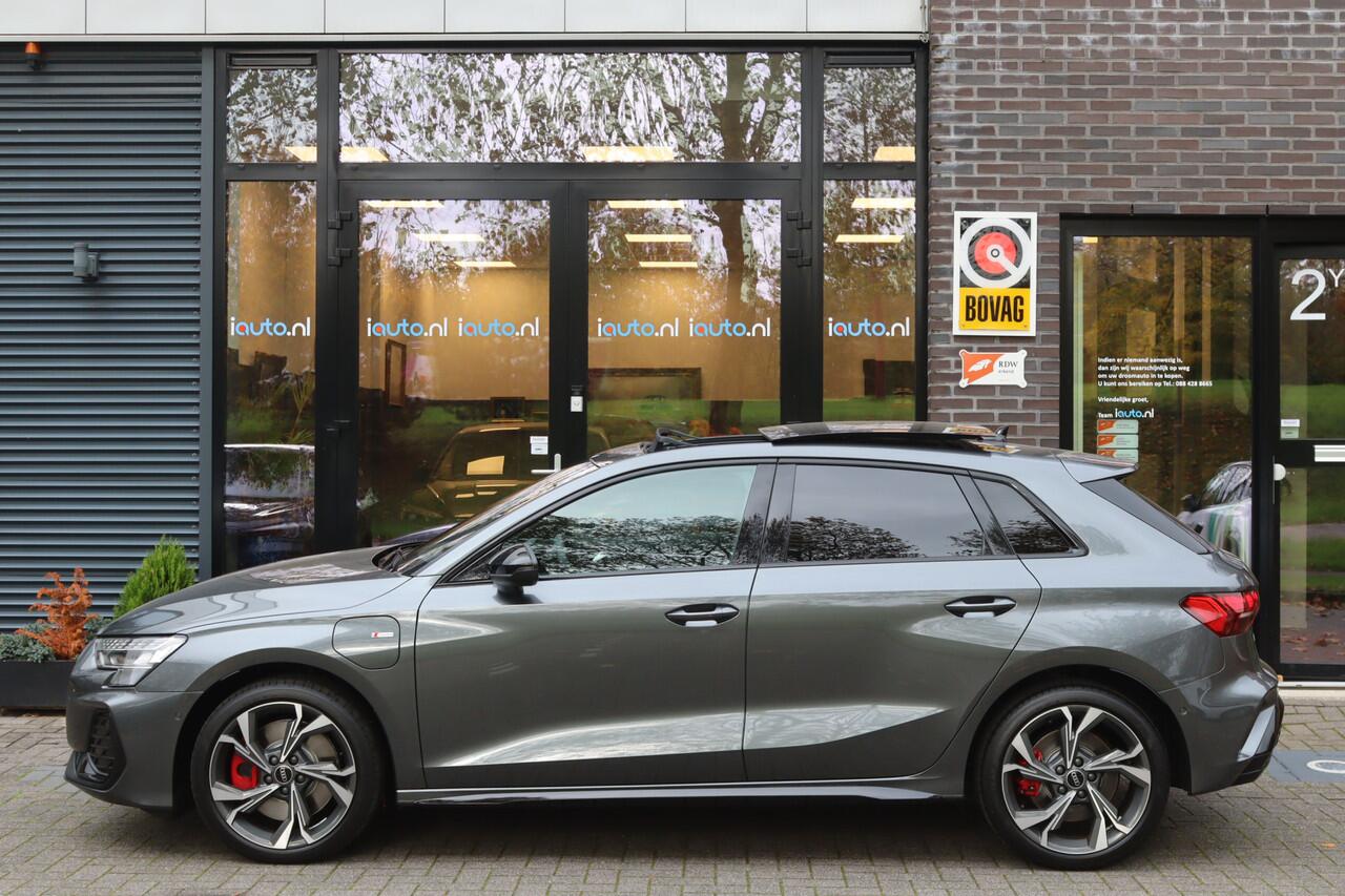 Audi A3 SPORTBACK 45 TFSI e 272pk S edition Competition Pano/Matrix LED/Navi+/Keyless/Camera/Head-up/Sonos/ACC/Dodehoek