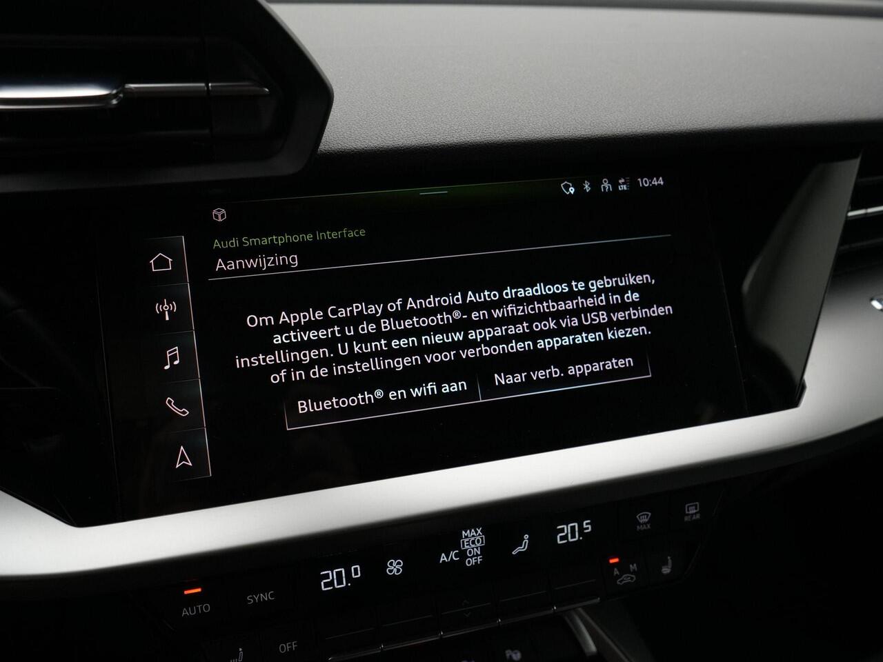 Audi A3 SPORTBACK 45 TFSI e 245 pk S-tronic Advanced edition / S-Line | Panoramadak | Leder | Stoelverwarming | Navigatie | Parkeersensoren voor/achter