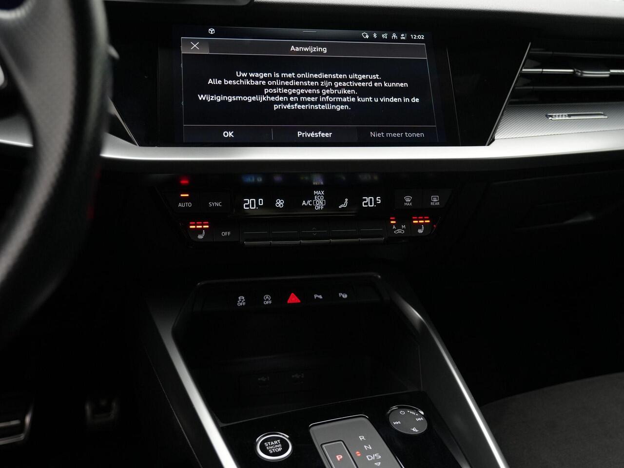 Audi A3 SPORTBACK 35 TFSI 150 pk S-tronic S-Line | Panoramadak | Trekhaak | Leder/alcantara | Bang & Olufsen | Matrix LED