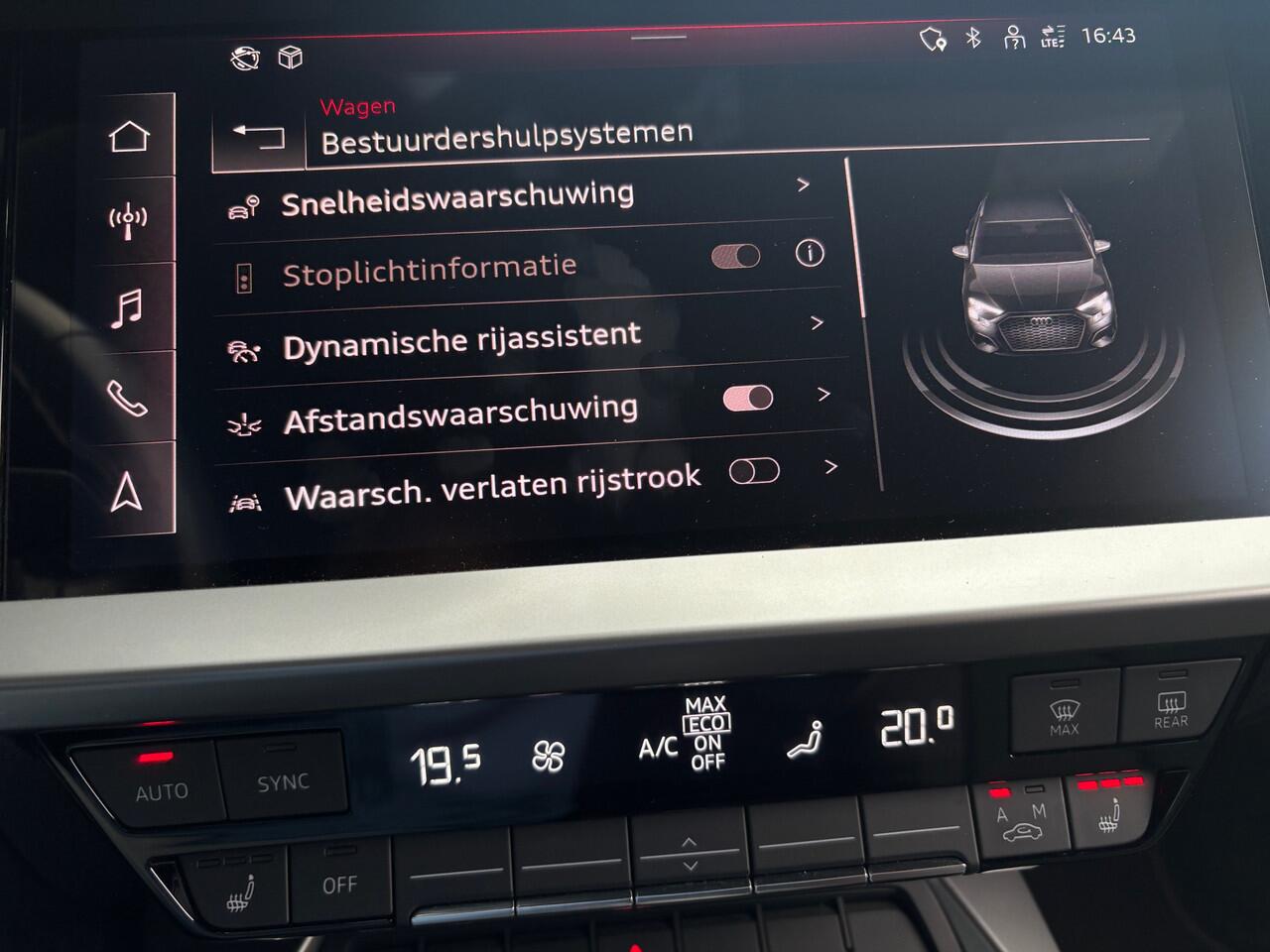 Audi A3 SPORTBACK 45 TFSIe 245 pk S-line Black Ed.