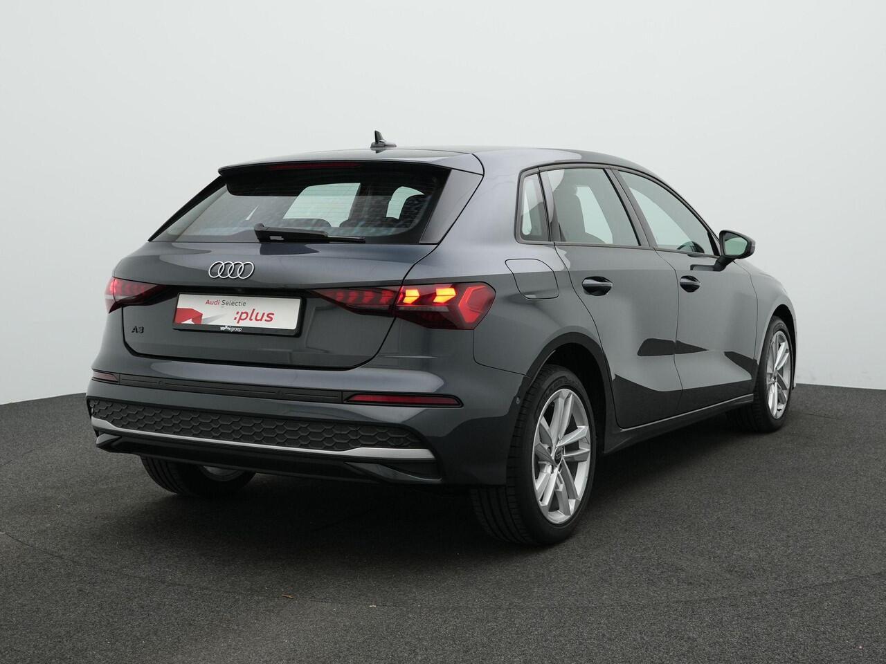 Audi A3 SPORTBACK 40 TFSI e 204 pk S-tronic Advanced edition | Achteruitrijcamera | Navigatie | Stoelverwarming | Adaptive Cruise