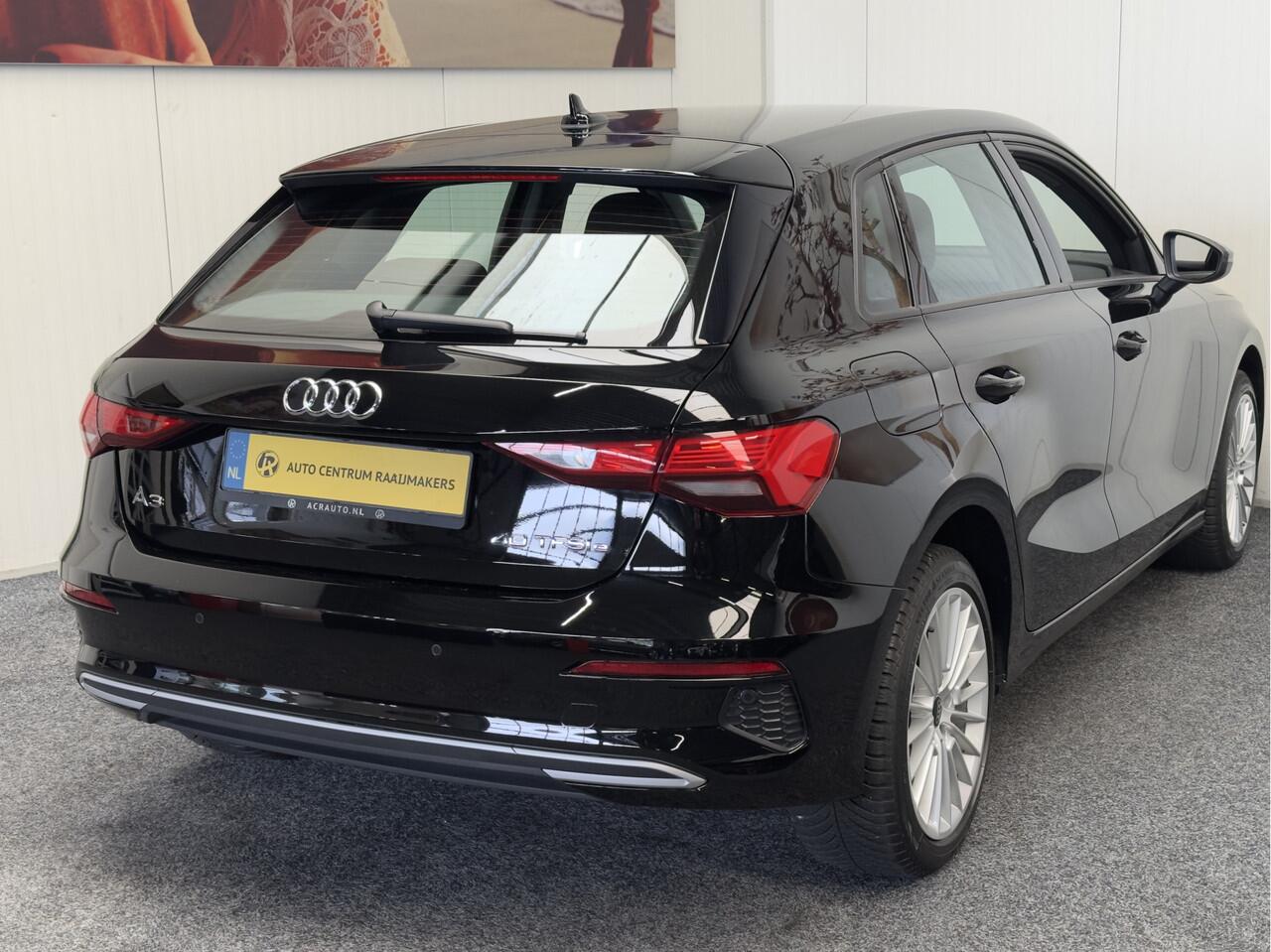 Audi A3 SPORTBACK 40 TFSI e EDITION PHEV NAVIGATIE CRUISE CONTROL CLIMATE CONTROL BLUETOOTH TELEFOON APPLE CARPLAY/ANDROID RIJSTROOKSENSOREN KEYLESS GO PDC ZEER MOOI !! 3010