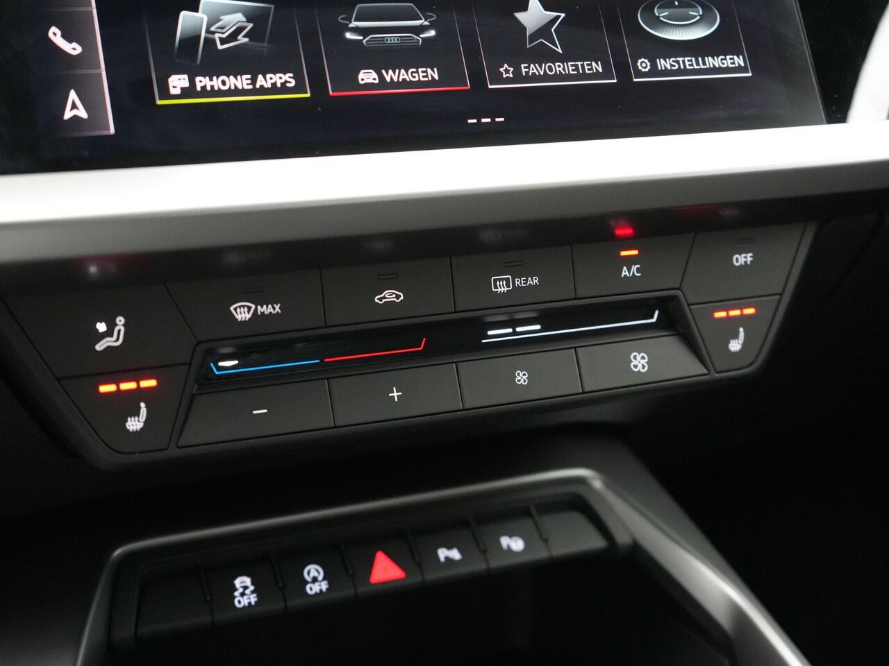 Audi A3 SPORTBACK 30 TFSI Pro Line 111pk Dealer O.H | Cruise Control | Apple Carplay | Voorstoelen Verwarmd | Navigatie | Virtual | DAB |