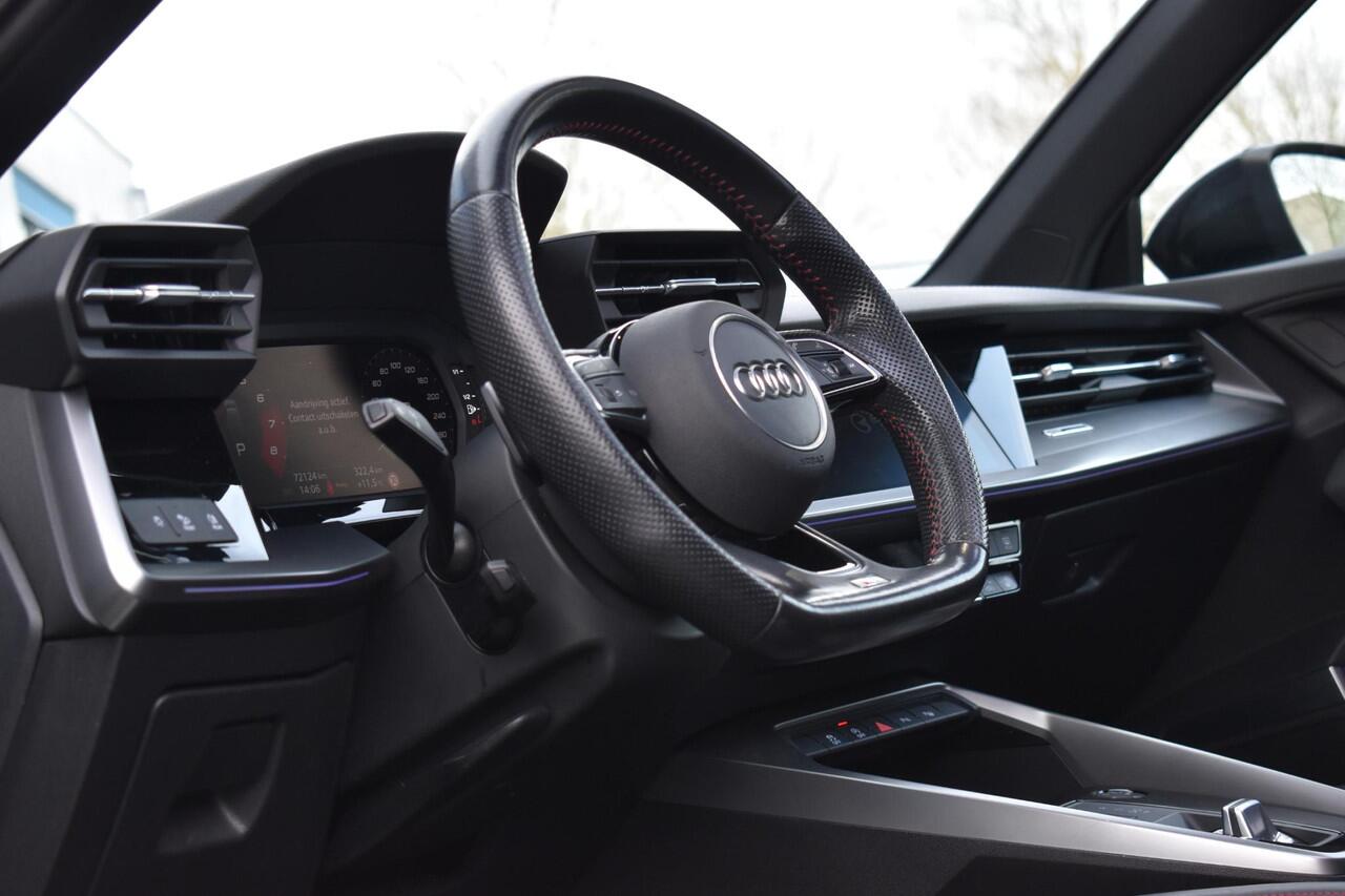 Audi A3 SPORTBACK 35 TFSI S Line Pano Kuip Lane B&O Trekhaak Leder