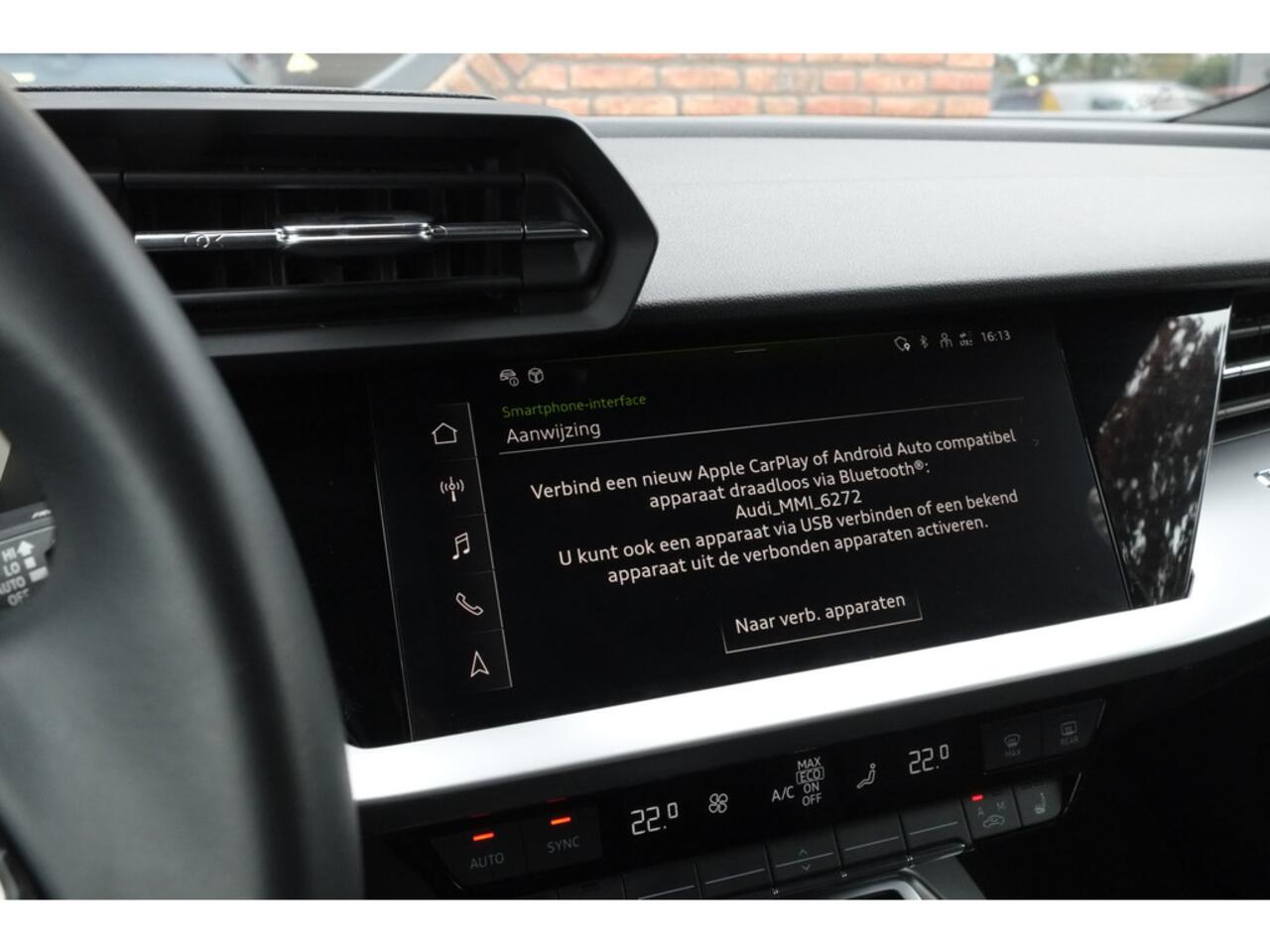 Audi A3 SPORTBACK 40 TFSI e S-LINE Achteruitrijcamera, Navigatie, Carpla