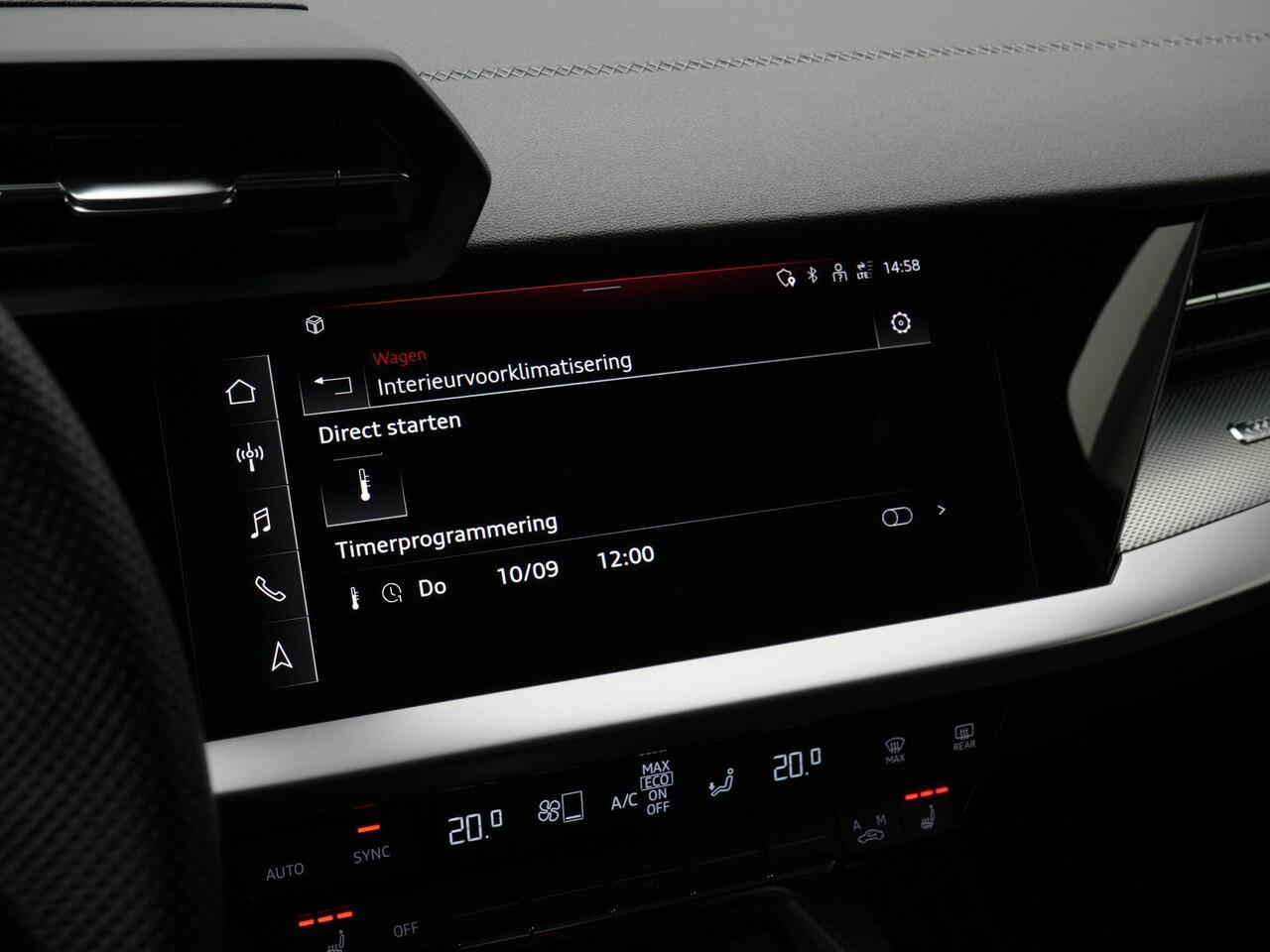 Audi A3 SPORTBACK 45 TFSI e 245 pk S-tronic S edition Competition | Matrix LED koplampen | Stoelverwarming | Standkachel | Remklauwen rood | 18 inch