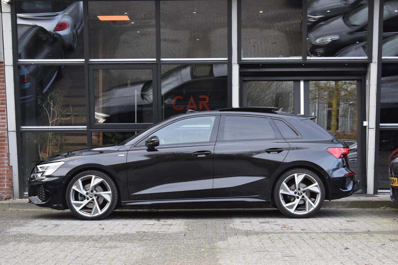 Audi A3 SPORTBACK 35 TFSI S Line Pano Kuip Lane B&O Trekhaak Leder