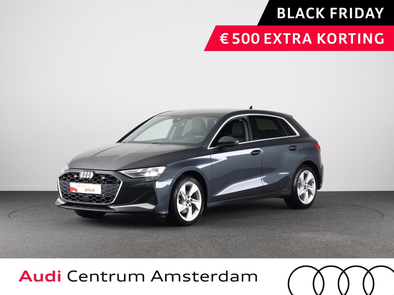 Audi A3 SPORTBACK 35 TFSI Advanced edition 150 pk S-tronic | Private lease vanaf ¤ 628,- pm | Navigatie | Parkeersensoren (Park assist) | Achteruitrijcamera | Adaptieve cruise control | LED koplampen |