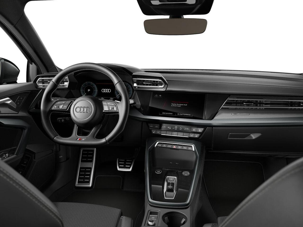 Audi A3 SPORTBACK 40 TFSI e S edition 204 pk S-tronic | Optiekpakket Zwart | Comfortpakket plus | Parkeerassistent