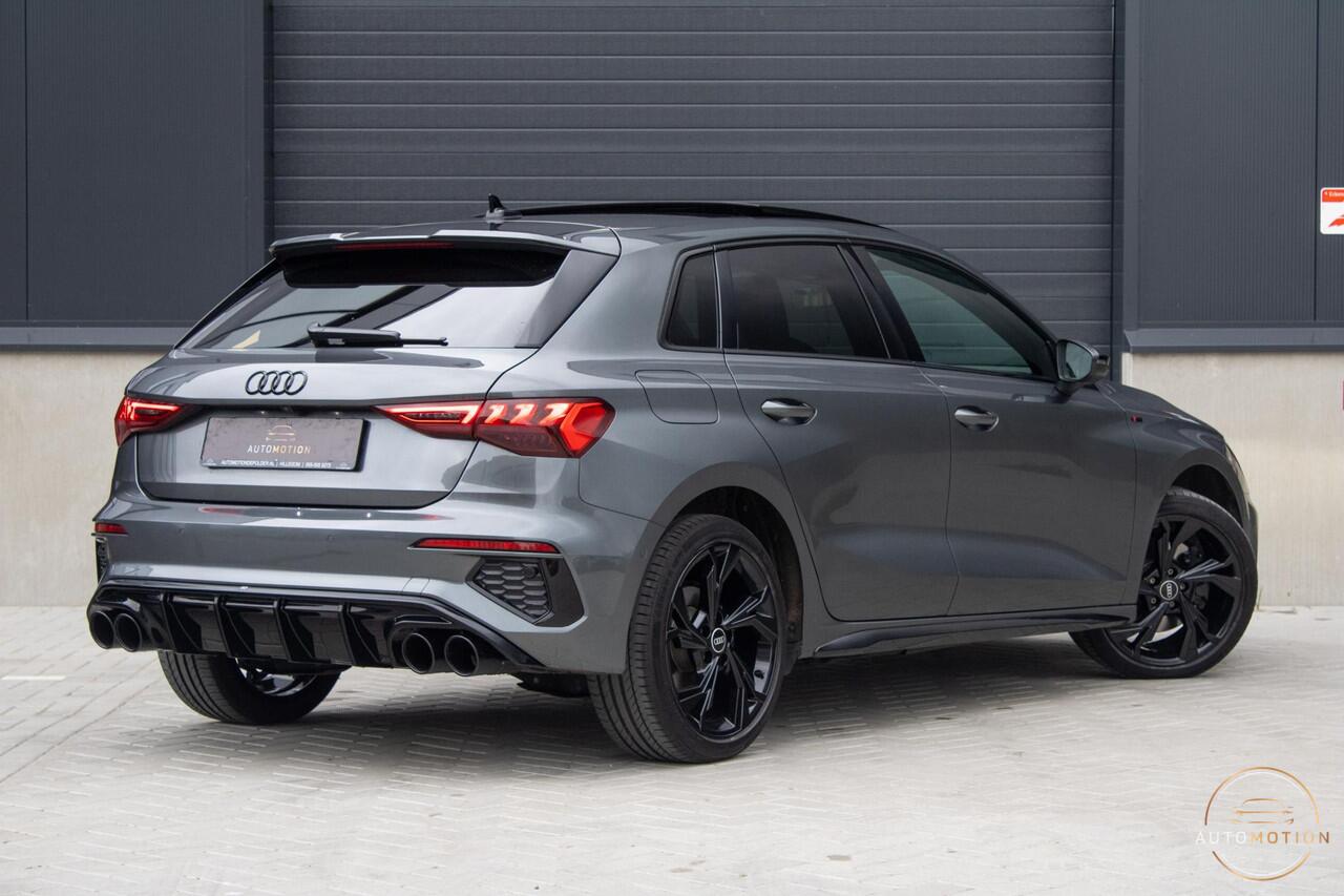 Audi A3 SPORTBACK 40 TFSIe S Comp. S3 PANO B&O S line Camera Dode hoek