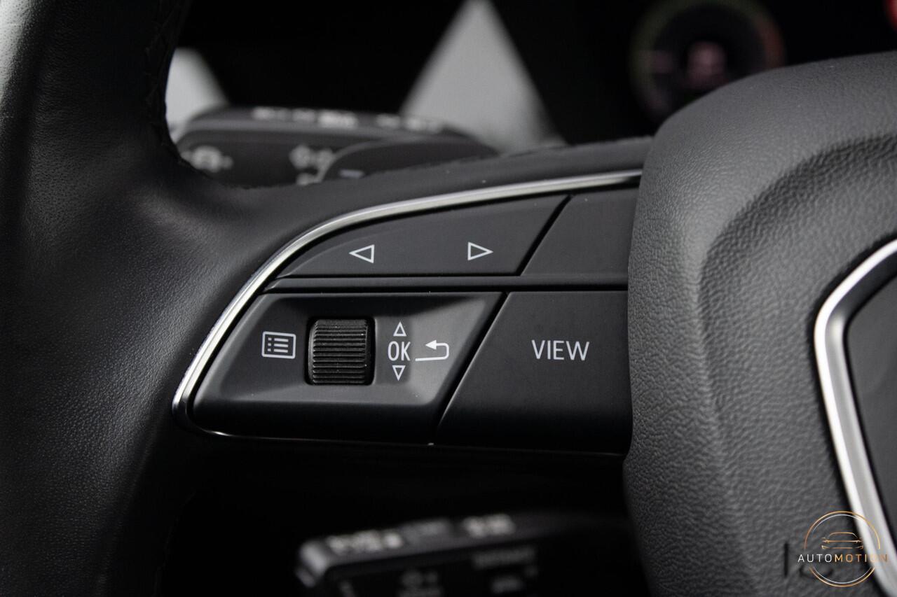 Audi A3 SPORTBACK 40 TFSIe PANO CAMERA PARKEERHULP ADAPTIEF CRUISECONTROL