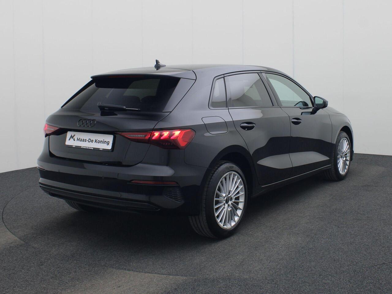 Audi A3 SPORTBACK 30 TFSI/110PK Advanced edition · Navigatie · Parkeersensoren · Apple/Android Car Play · Garantie t/m 21-02-2028 of 100000km.