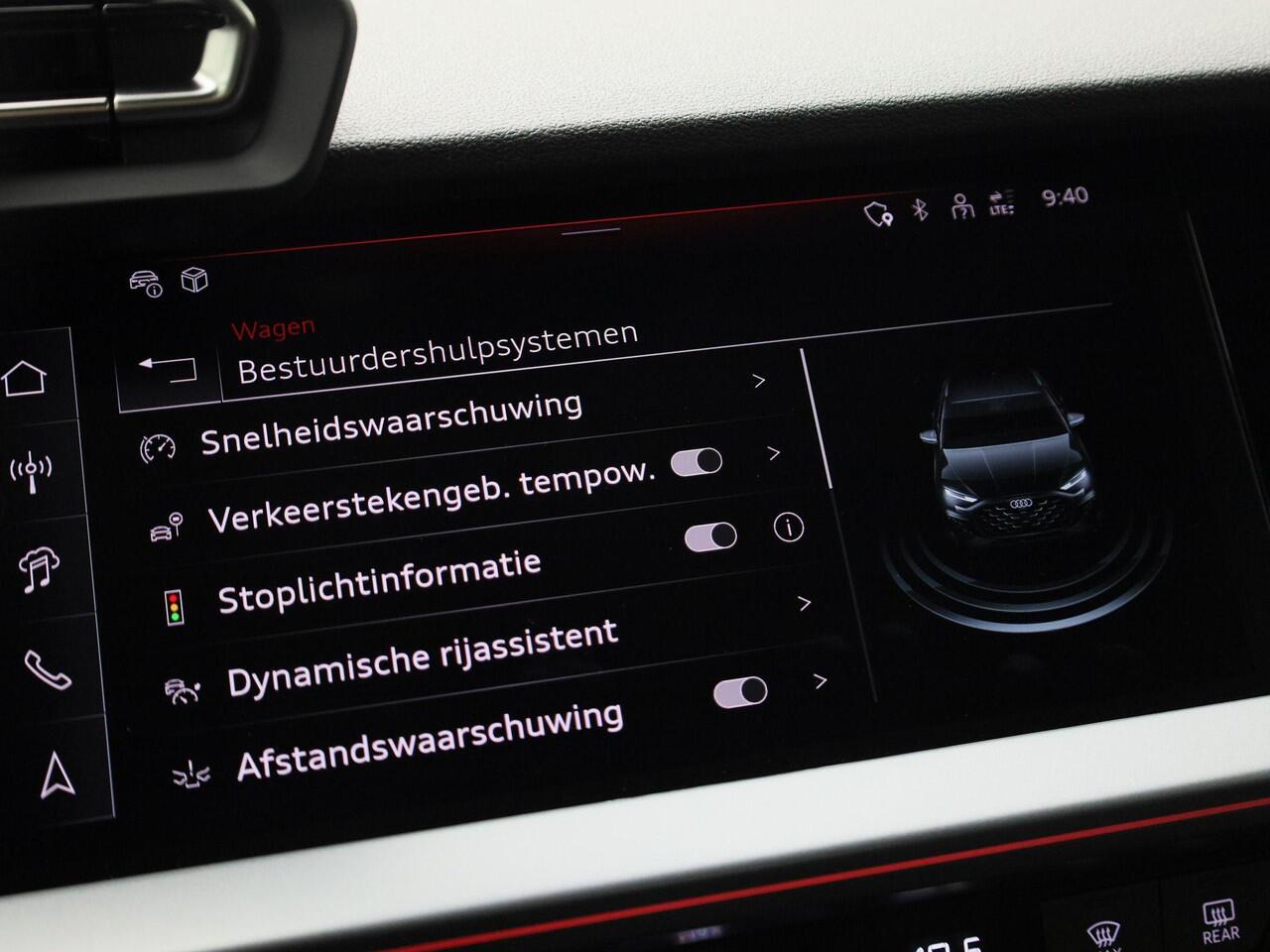 Audi A3 SPORTBACK 40 TFSIe 150kW/204PK Advanced · Apple/Android Car Play · Navigatie · Camera + Parkeersensoren · Garantie tot maart 2030 of 100000km.