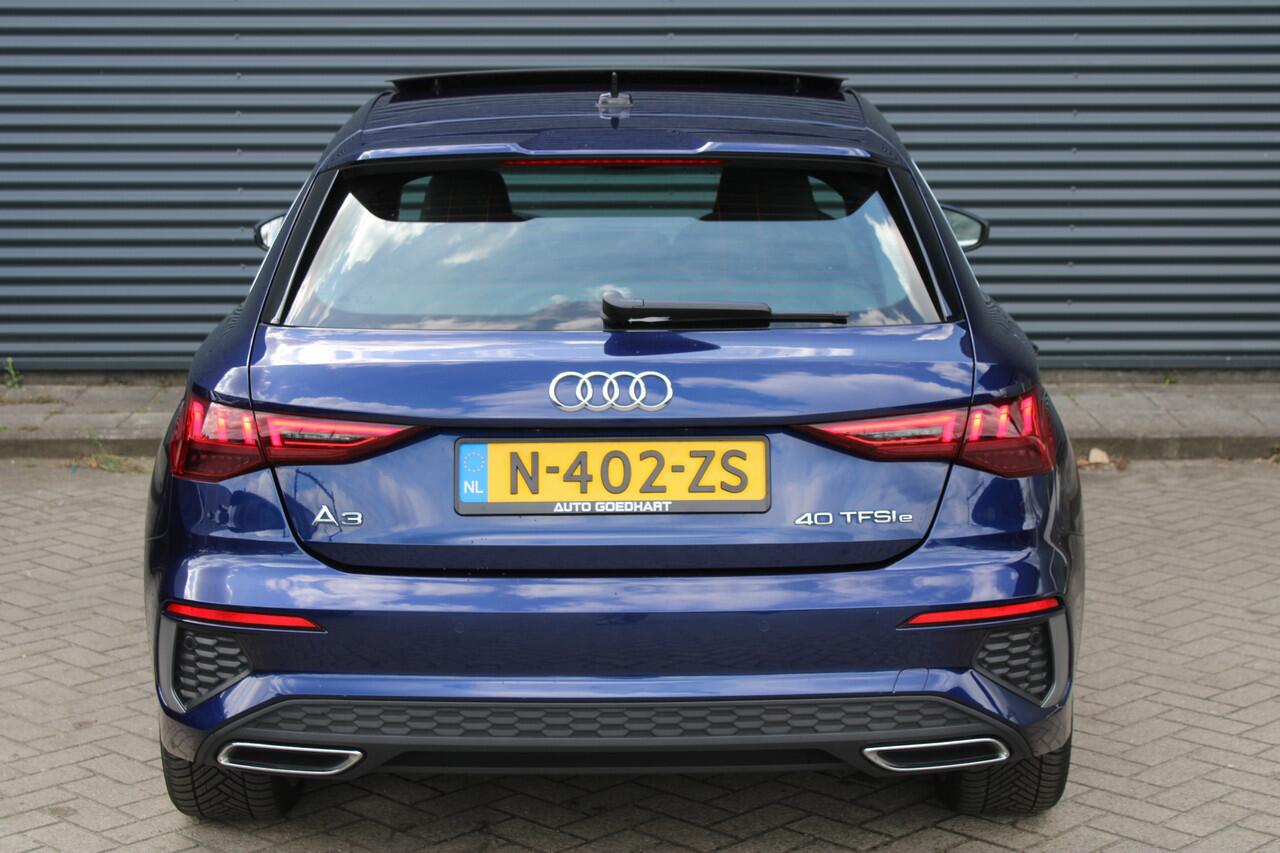 Audi A3 SPORTBACK 40 TFSI e S-Line Panoramadak Adaptive-Cruis Virtual-Cockpit
