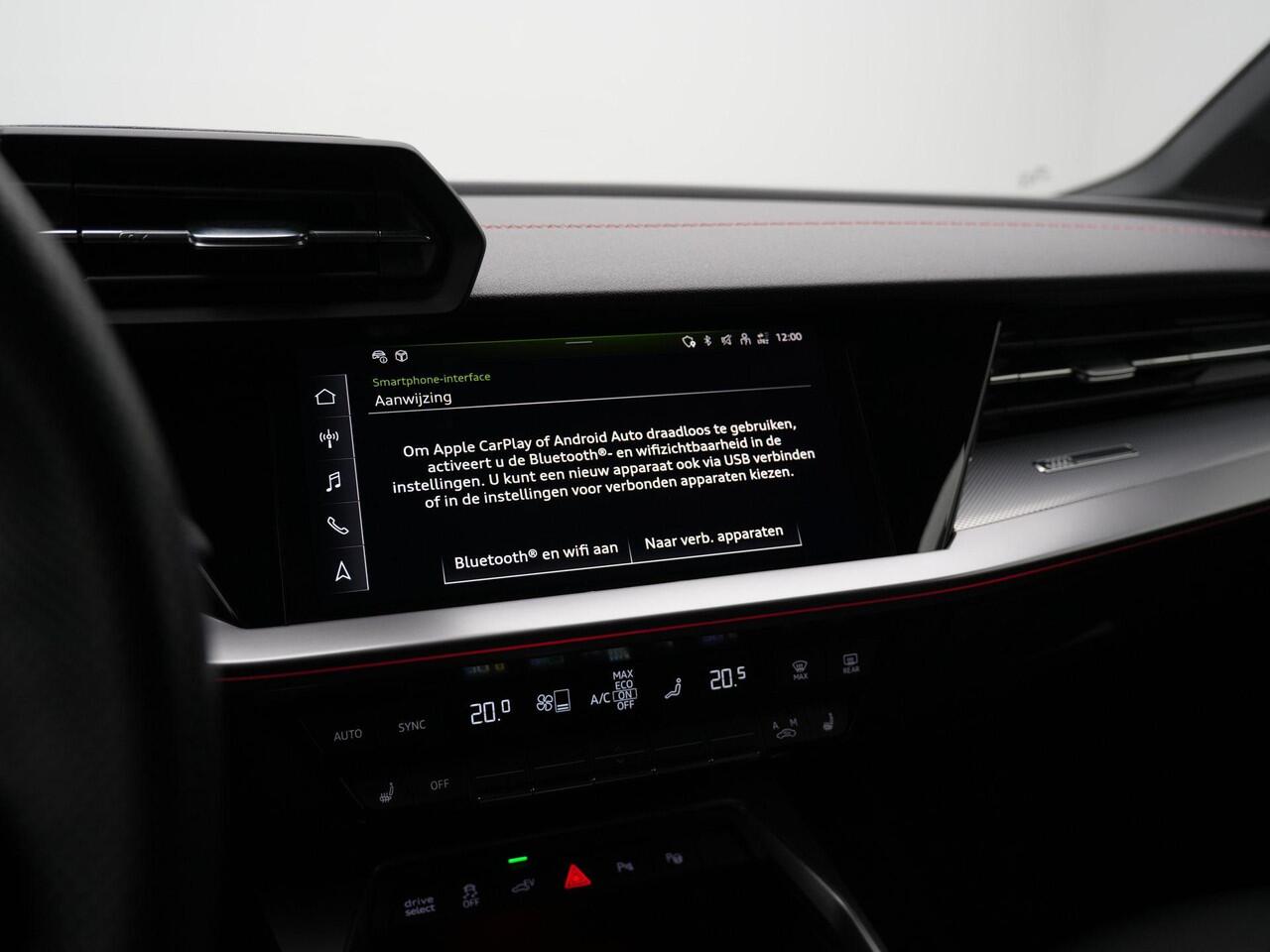 Audi A3 SPORTBACK 45 TFSI e 245 pk S edition Competition / S-Line | Panoramadak | Carbon pakket | Nappa leder | Matrix LED | Bang & Olufsen | Adaptive Cruise