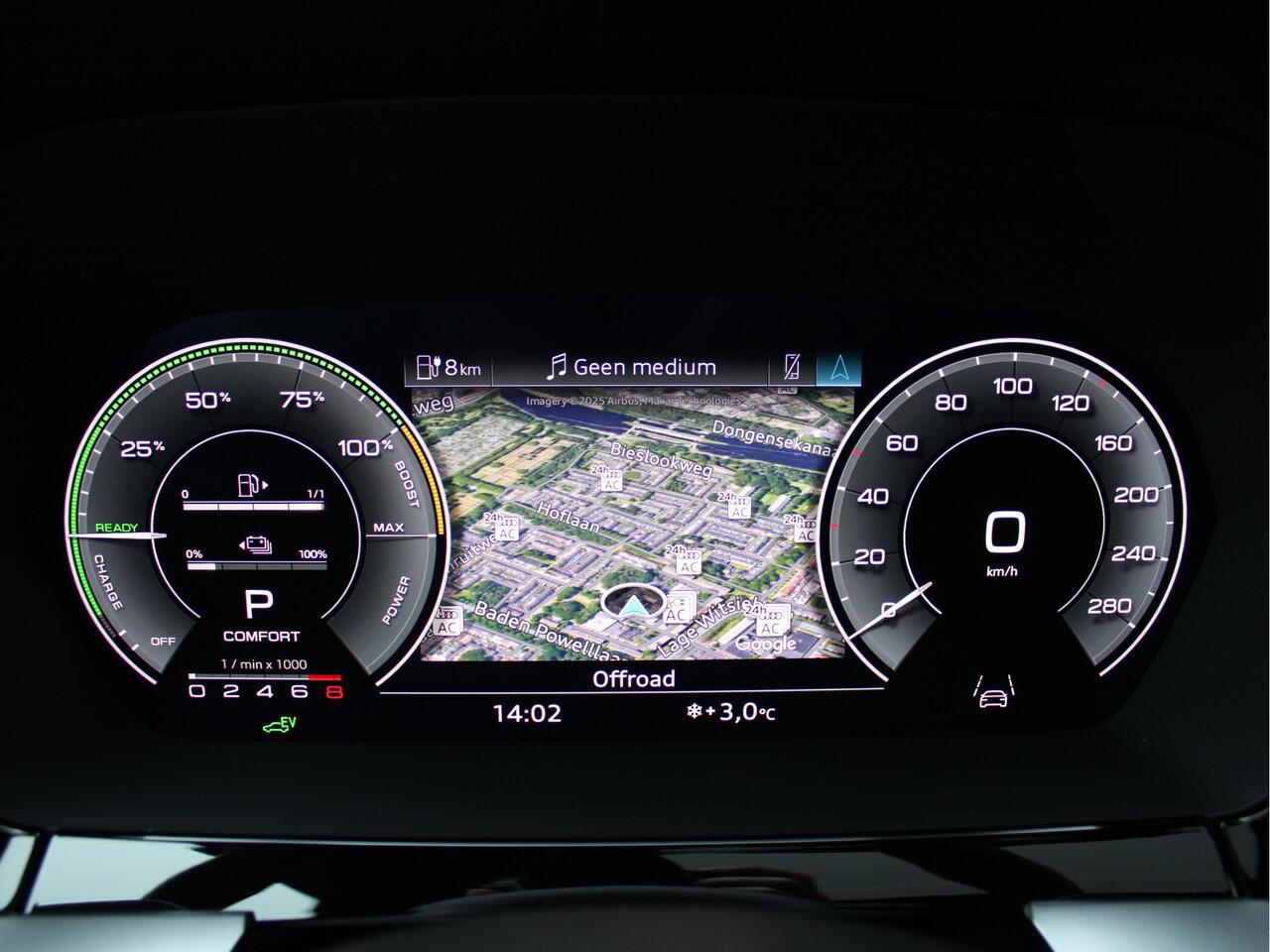 Audi A3 SPORTBACK 45 TFSIe 245PK S-Edition Competition /Keyless/Panoramadak/Audi Sound/Elek. achterklep/NAVI/PDC/Aut. Inpark./18'LM/Lane assist/Drive select/LED!