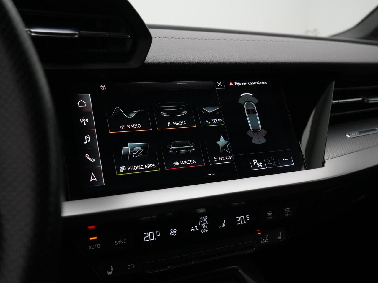 Audi A3 SPORTBACK 40 TFSI e 204 pk S-tronic S edition / S-Line | Panoramadak | Stoelverwarming | Navigatie | Parkeersensoren voor/achter