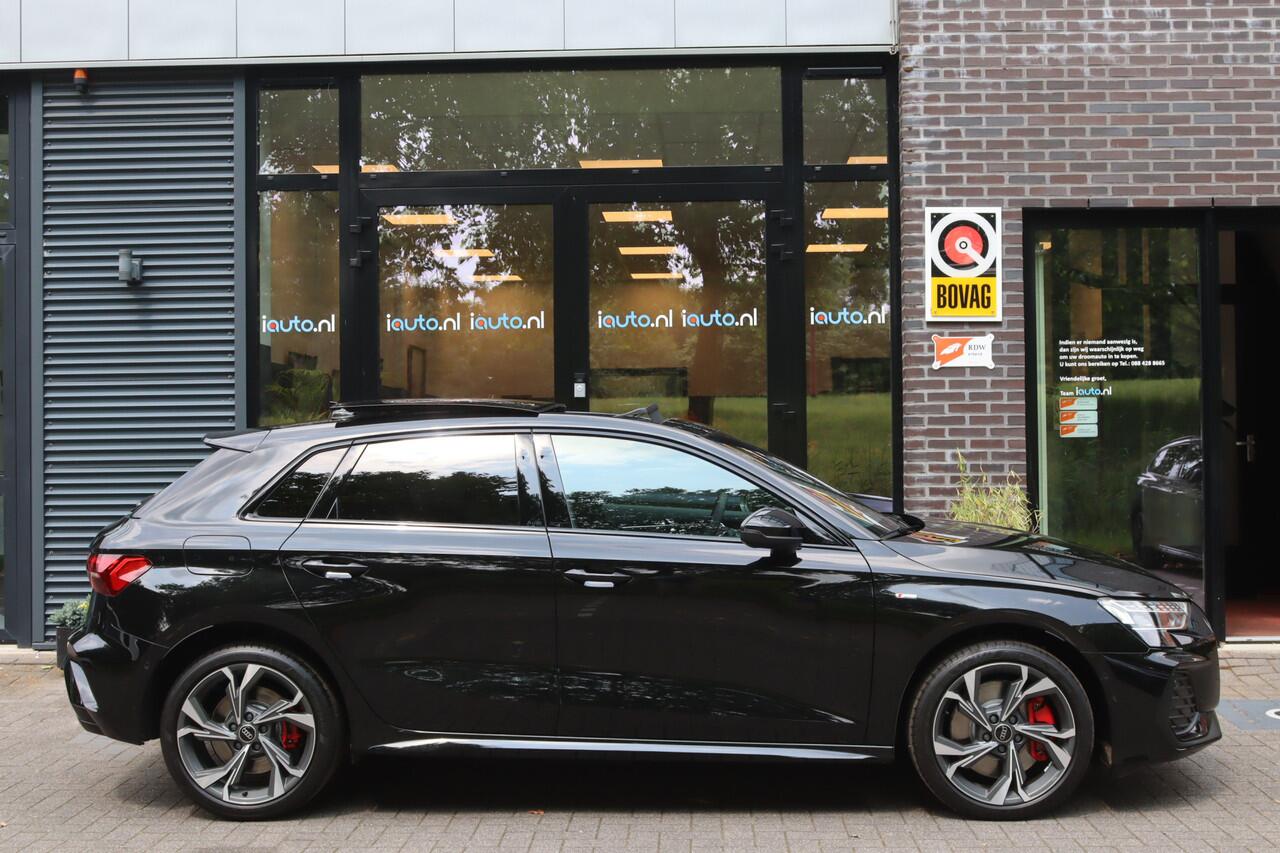 Audi A3 SPORTBACK 45 TFSI e 272pk S edition Competition Pano/Matrix LED/Navi+/Keyless/Camera/Head-up/Sonos/ACC/Dodehoek