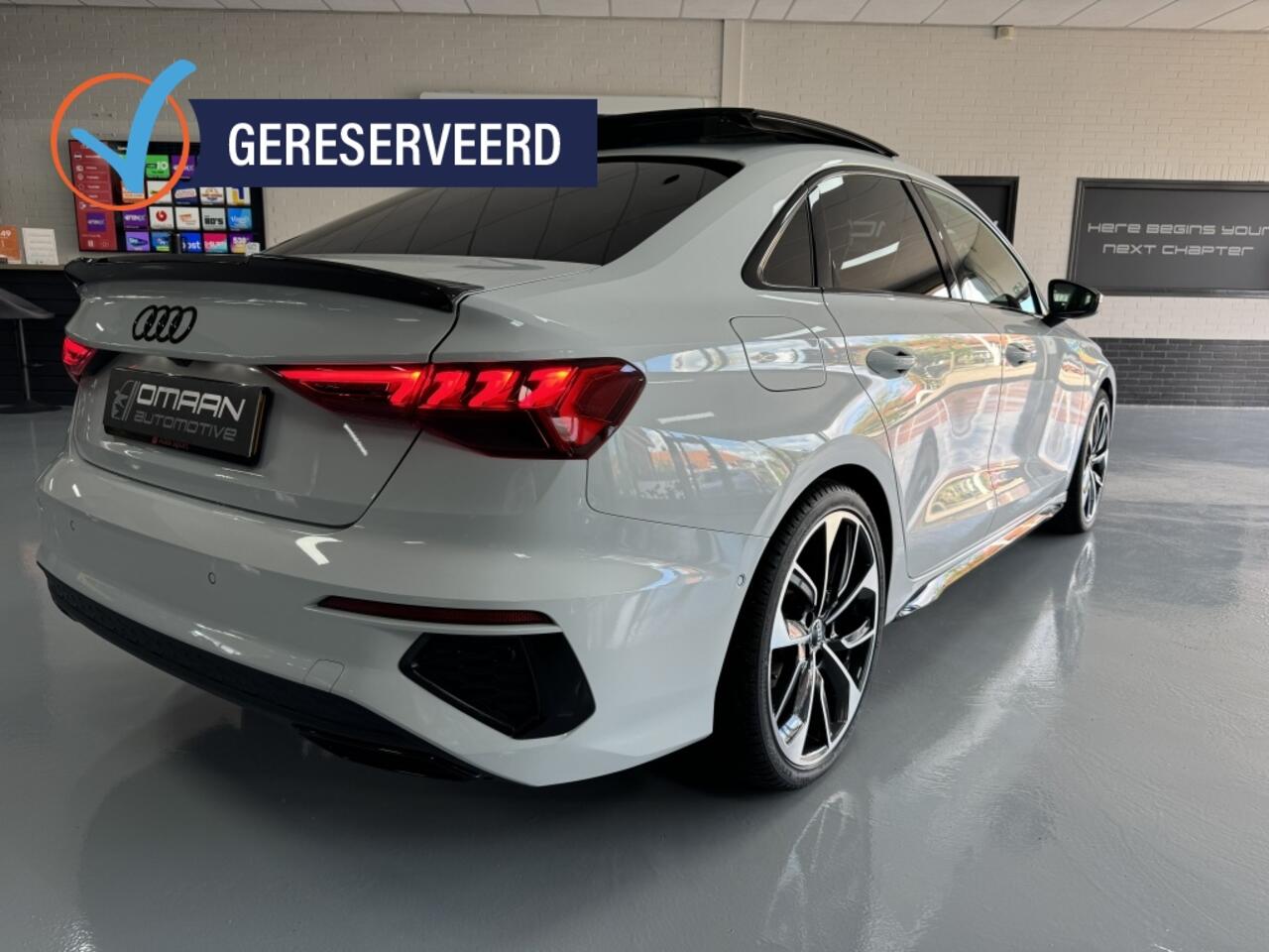 Audi A3 Limousine 35 1.5 TFSI S-line PANO B&O CAM